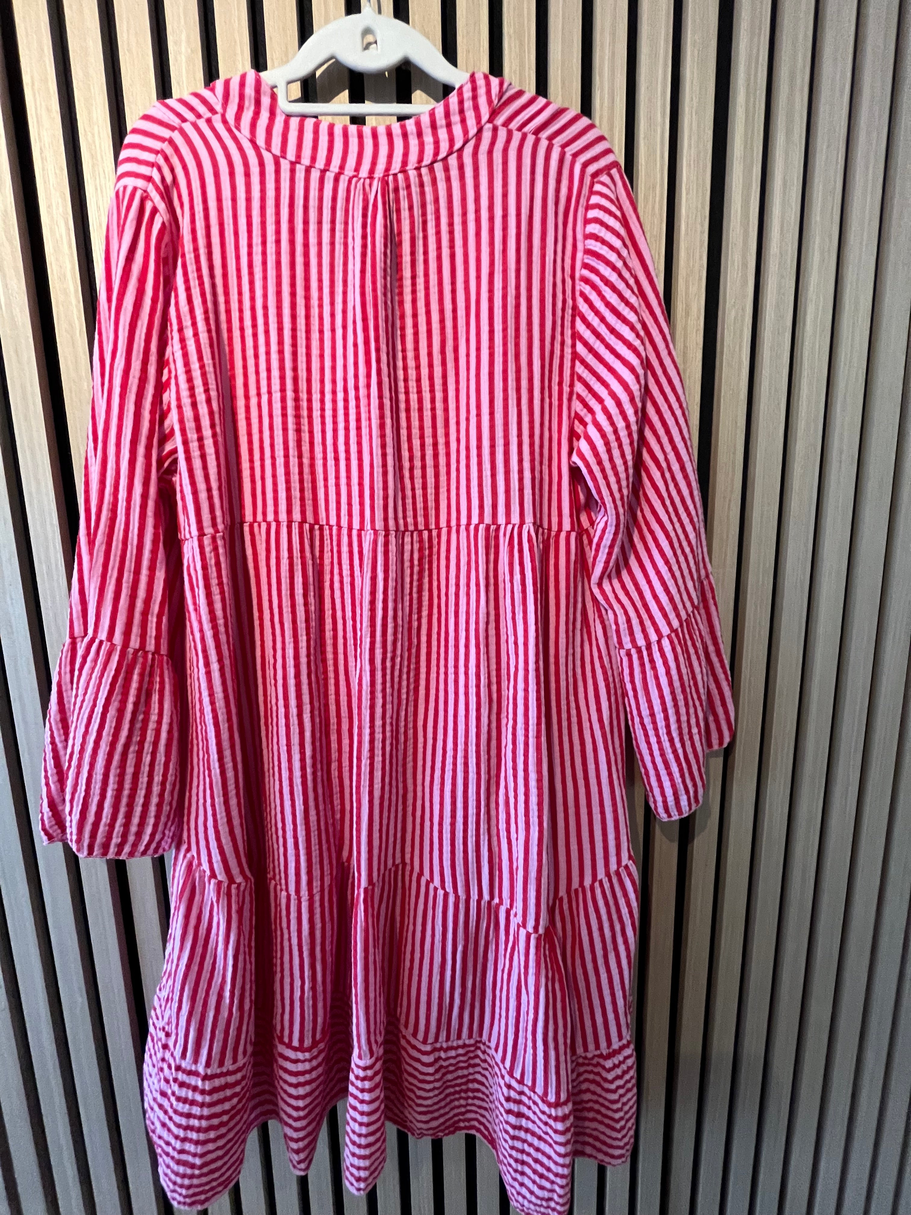 Kleid kurz Streifen