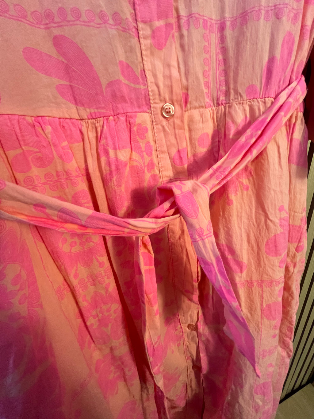 kleid Muster Baumwolle