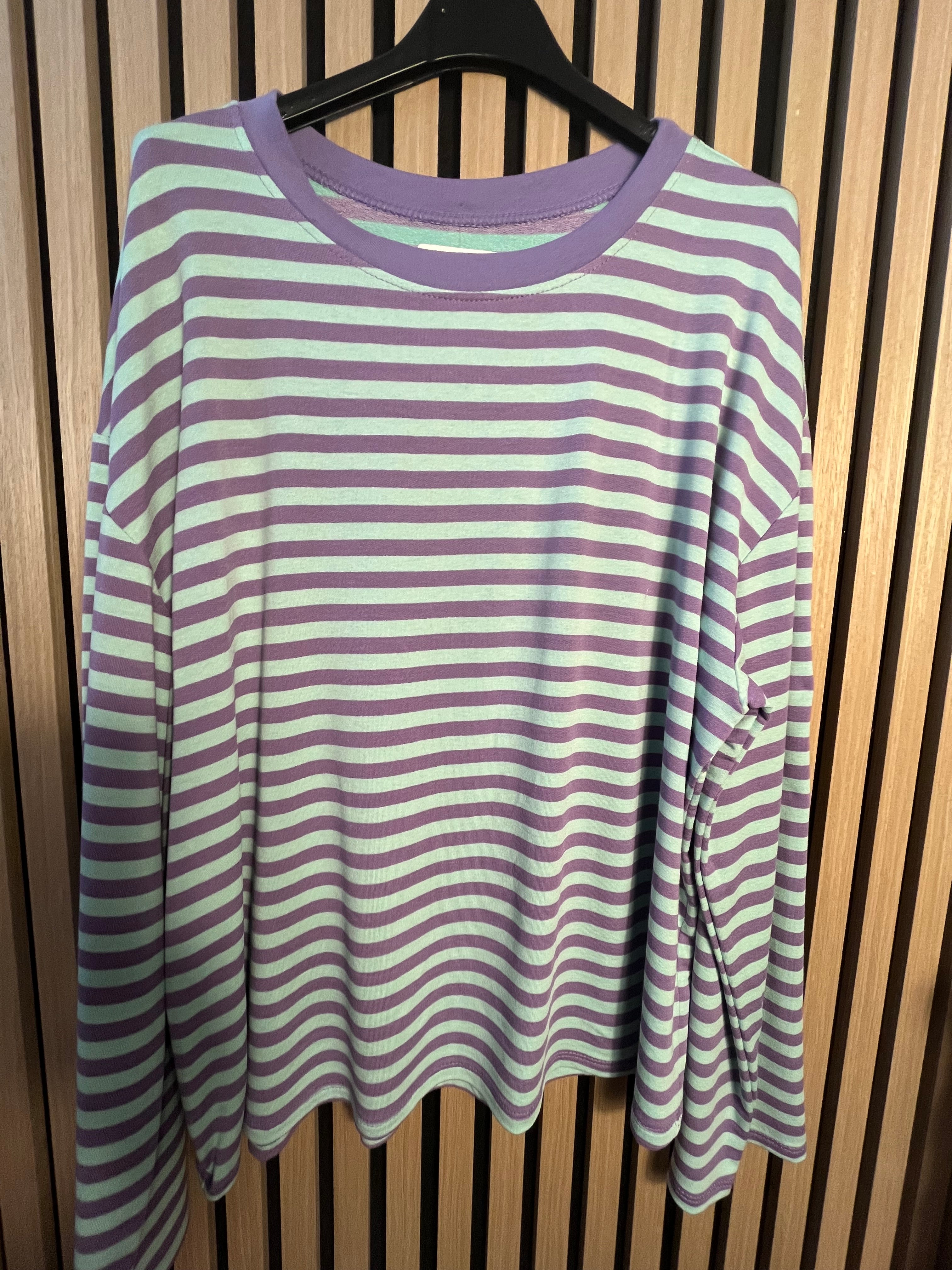 Shirt mit Streifen Langarm