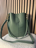 Tasche Leder Beutelform 