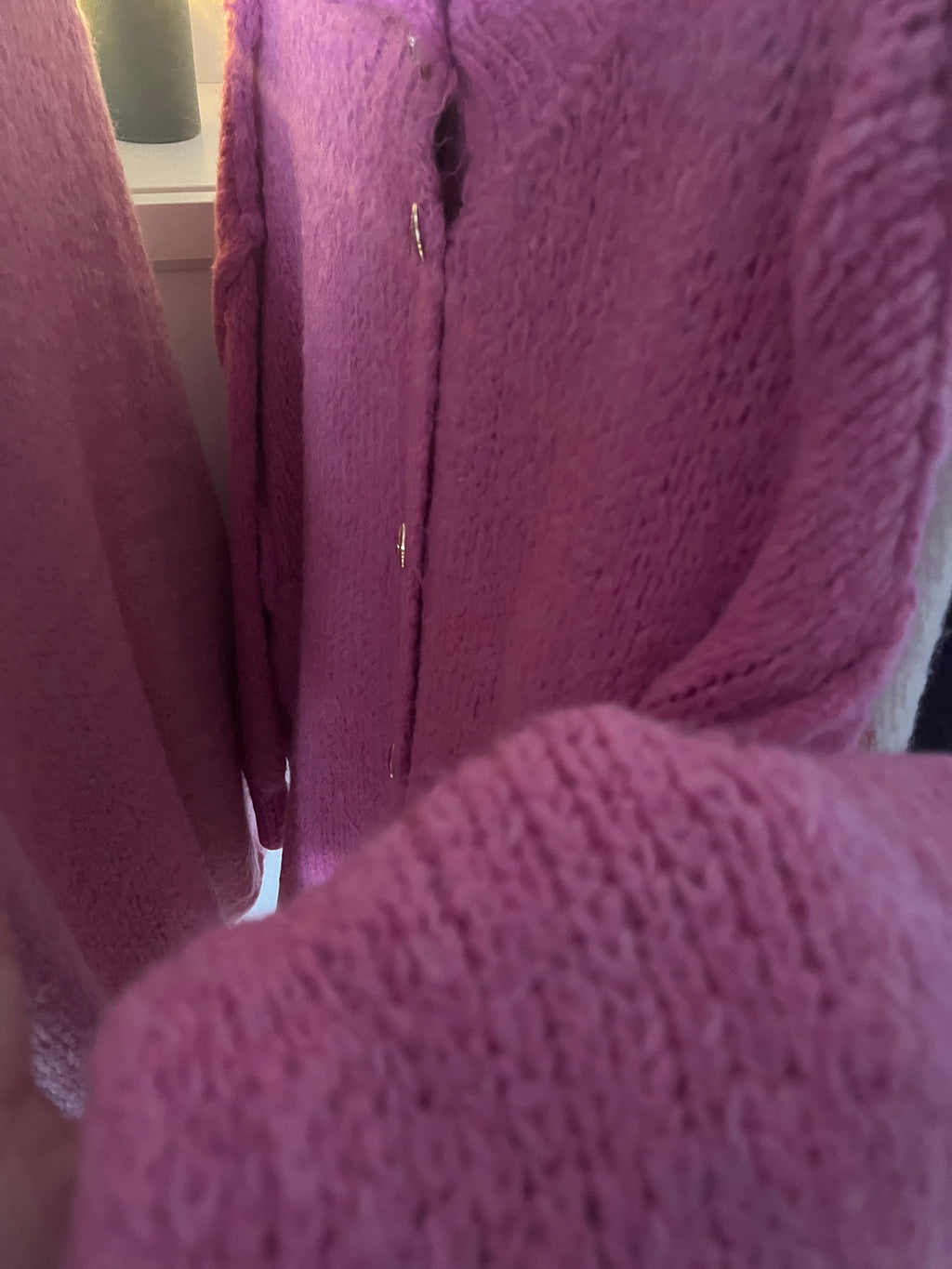 Cardigan Strickjacke oversize kuschelig