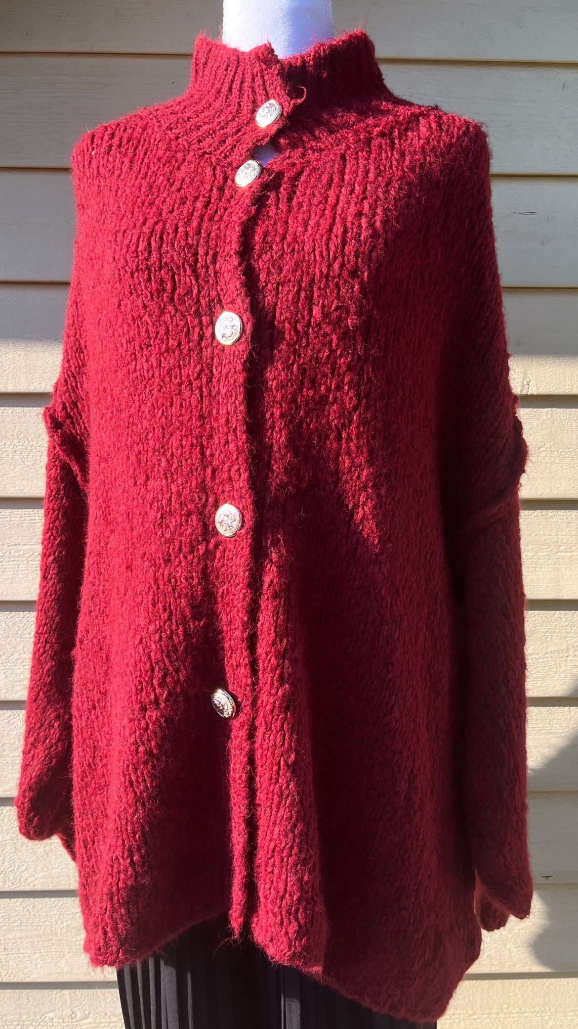 Cardigan Strickjacke oversize kuschelig