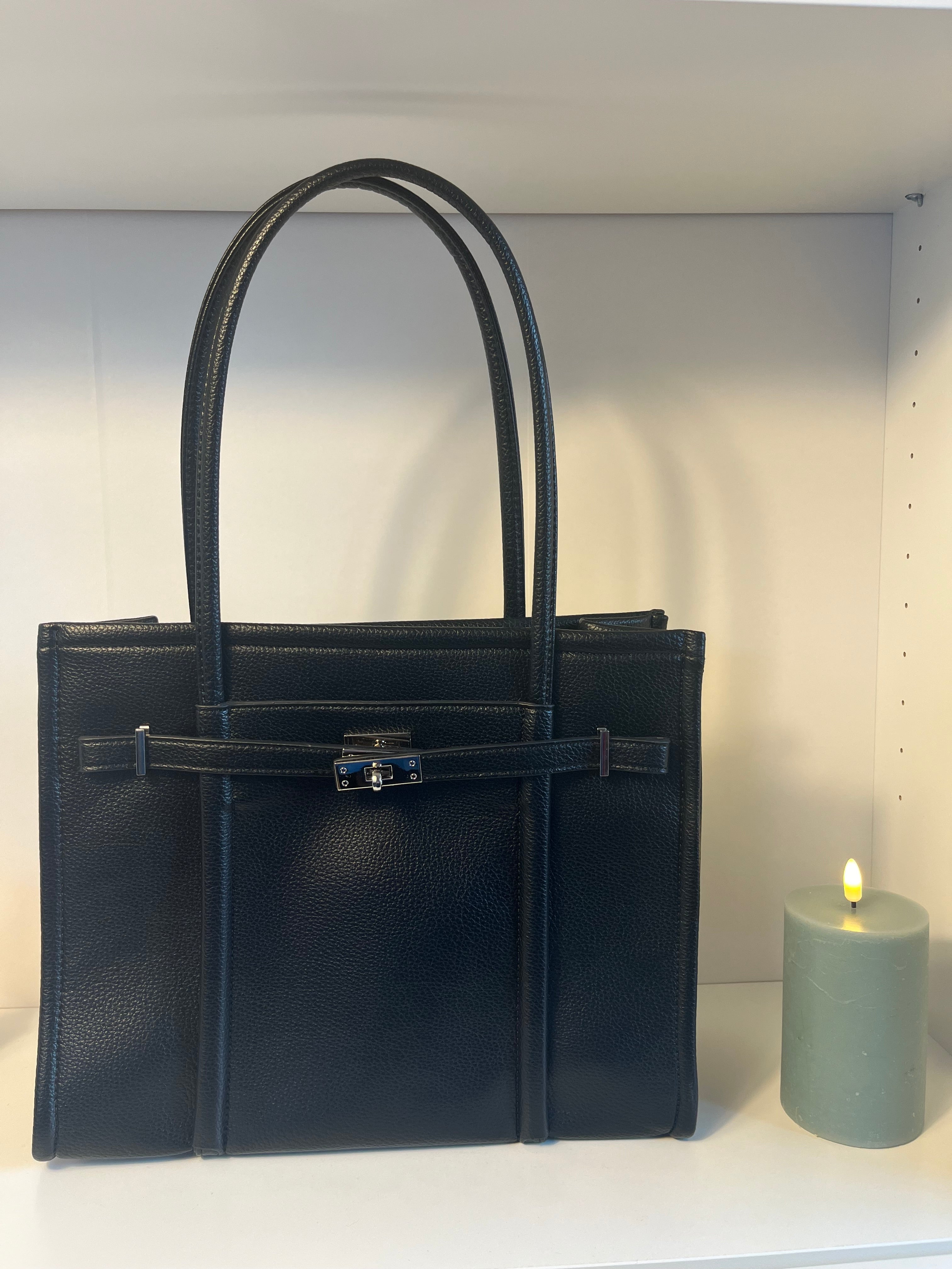 Tasche schloss Kunst leder