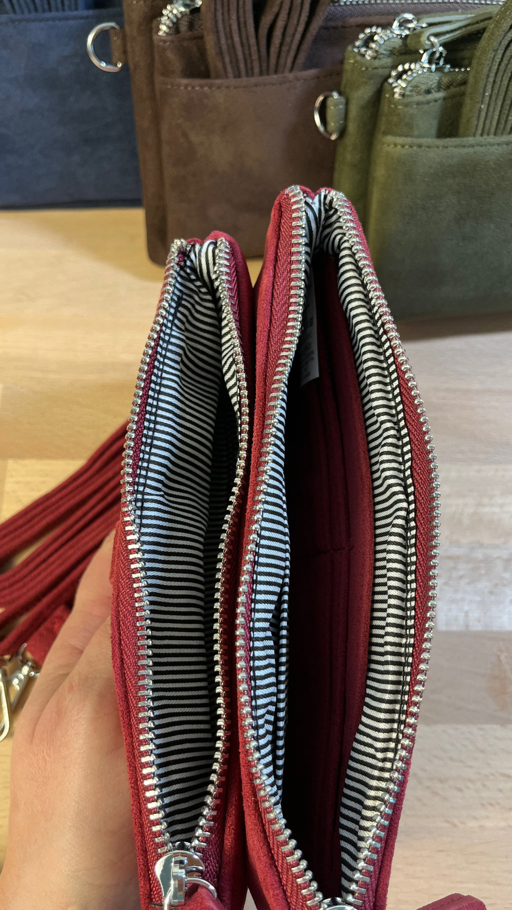 2 in 1 Portemonnaie Tasche
