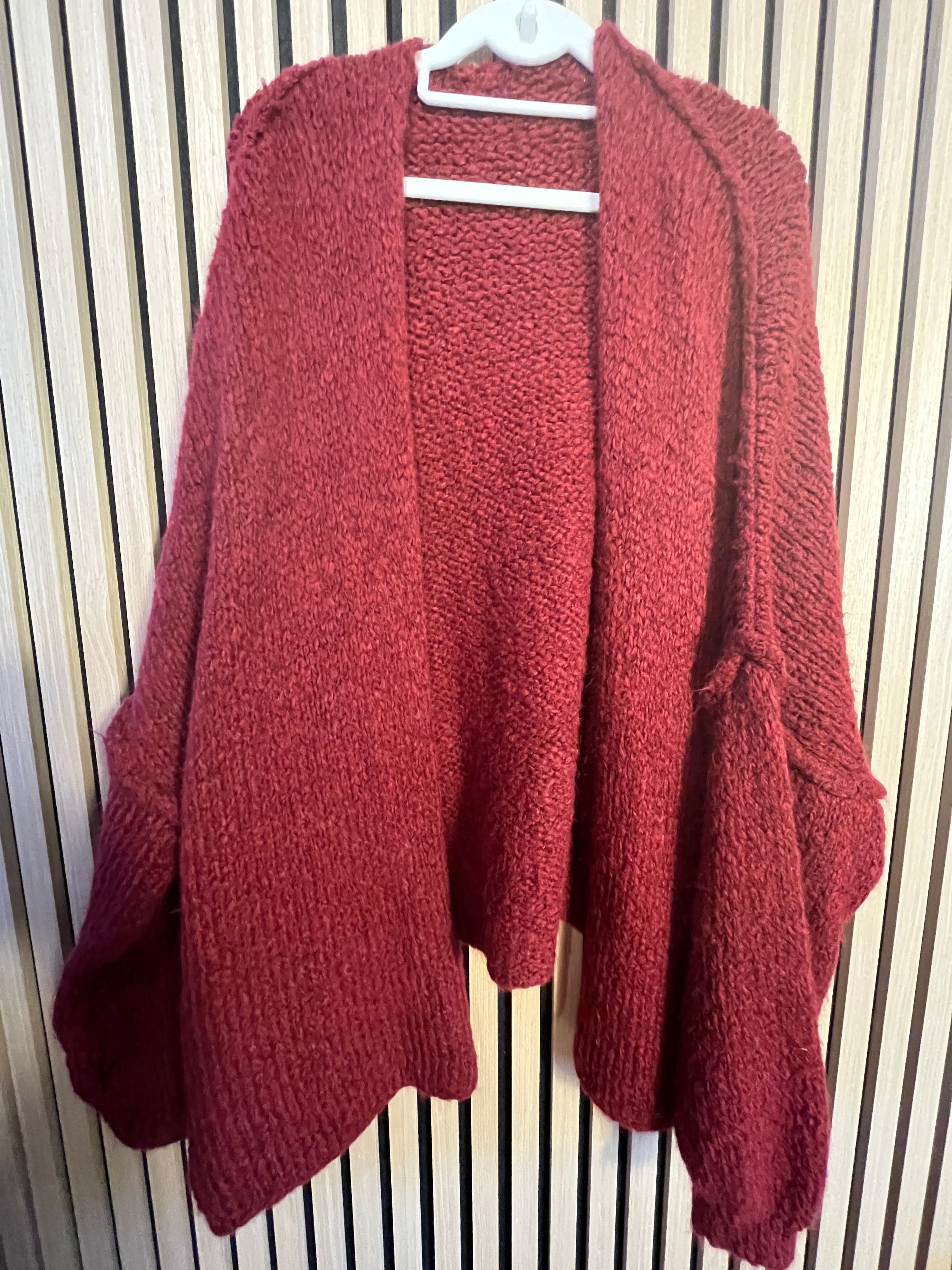 Cardigan locker oversize 