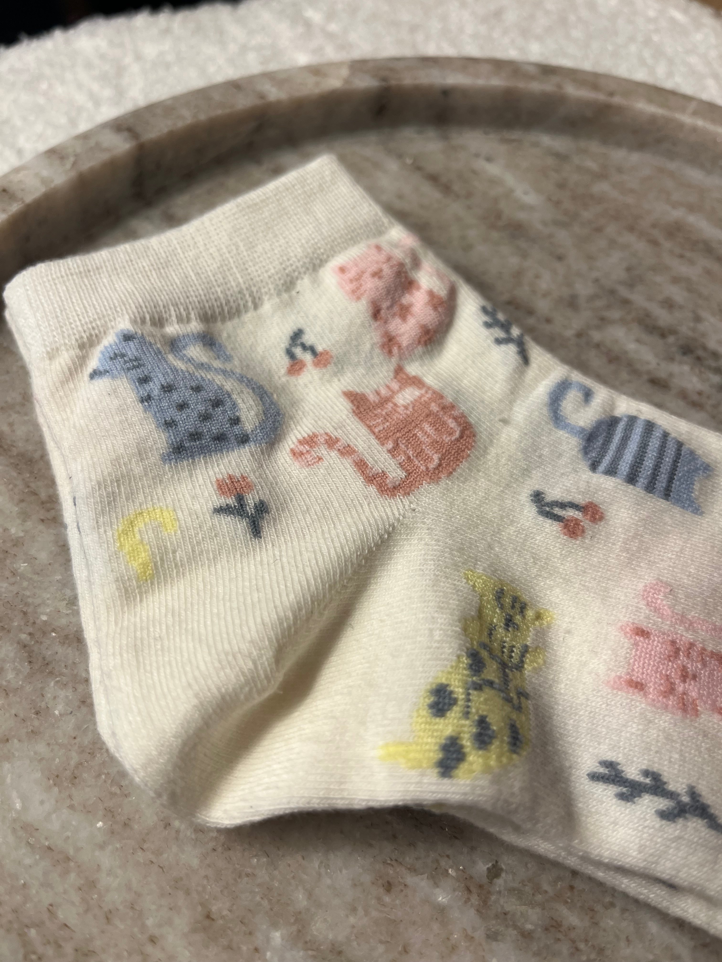 Socken Katze 
