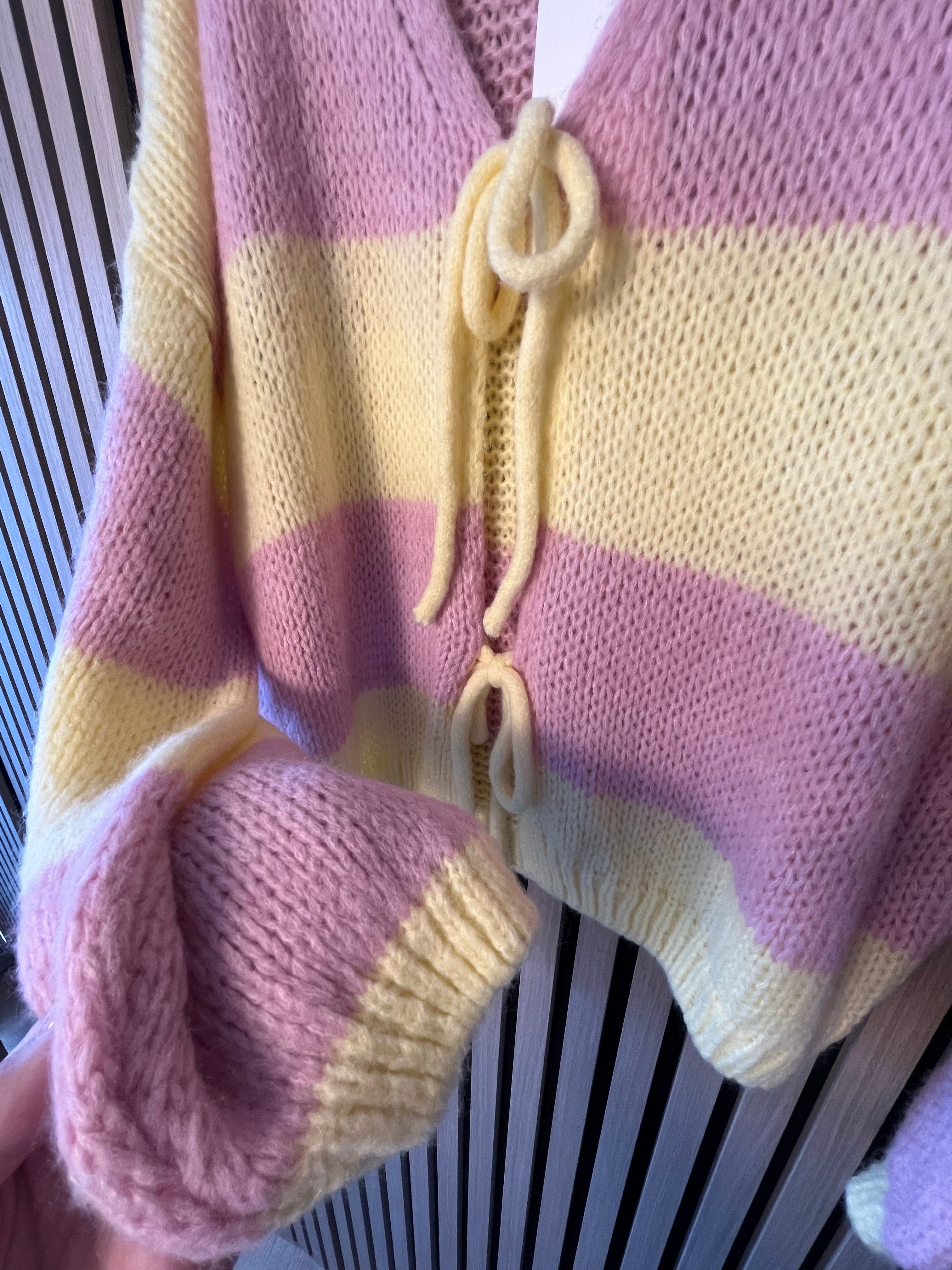 Schleifen-Cardigan „Fee“ Strickjacke weich