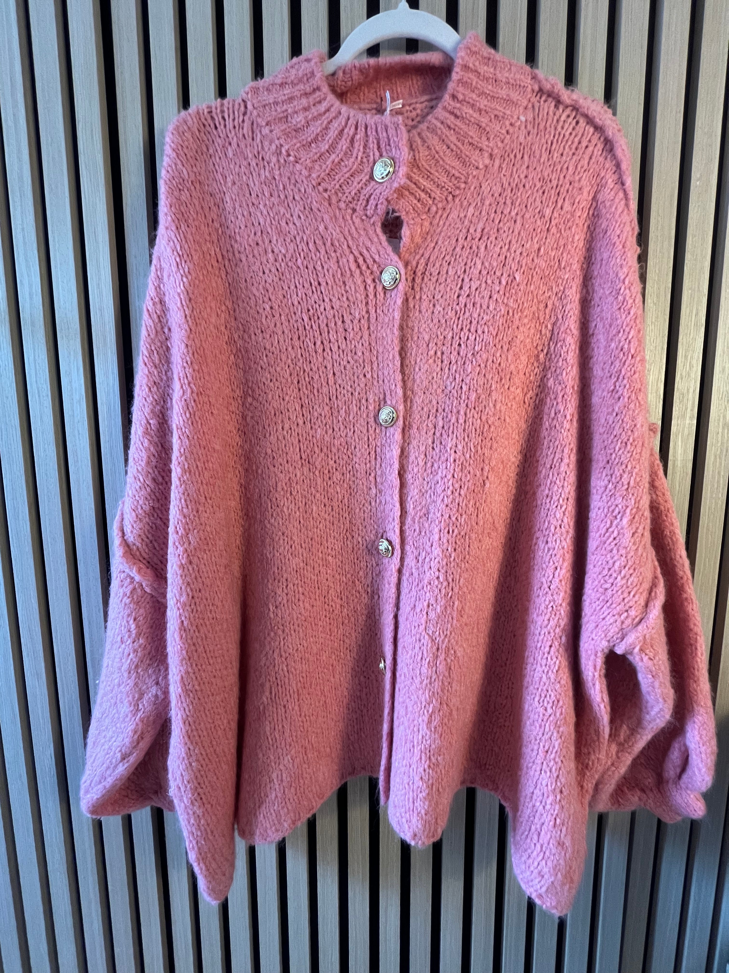 Cardigan Strickjacke oversize kuschelig