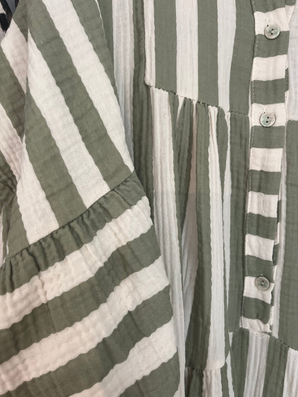 Kleid kurz Streifen