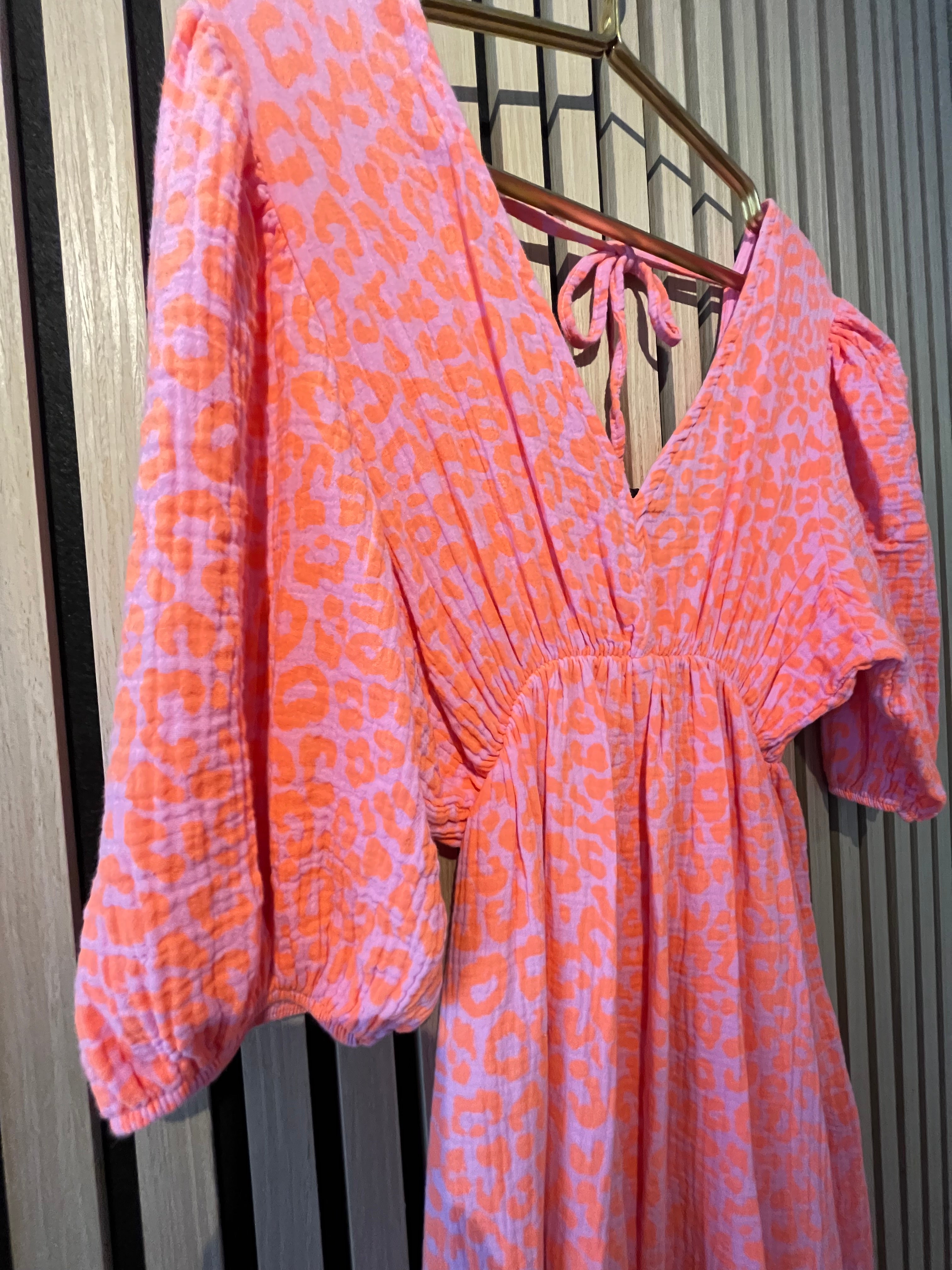 kleid leo musselin