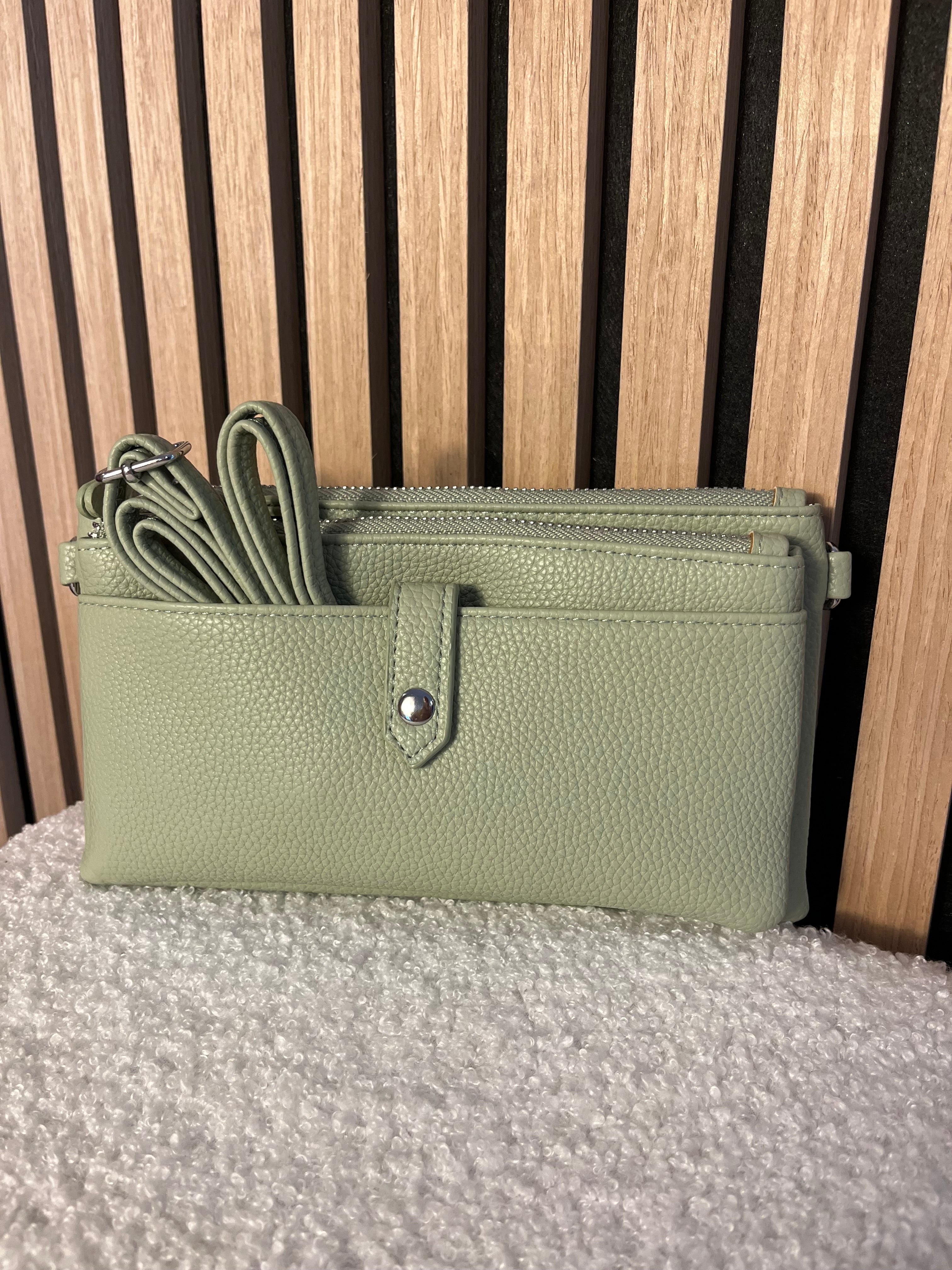 2 in 1 Portemonnaie Tasche