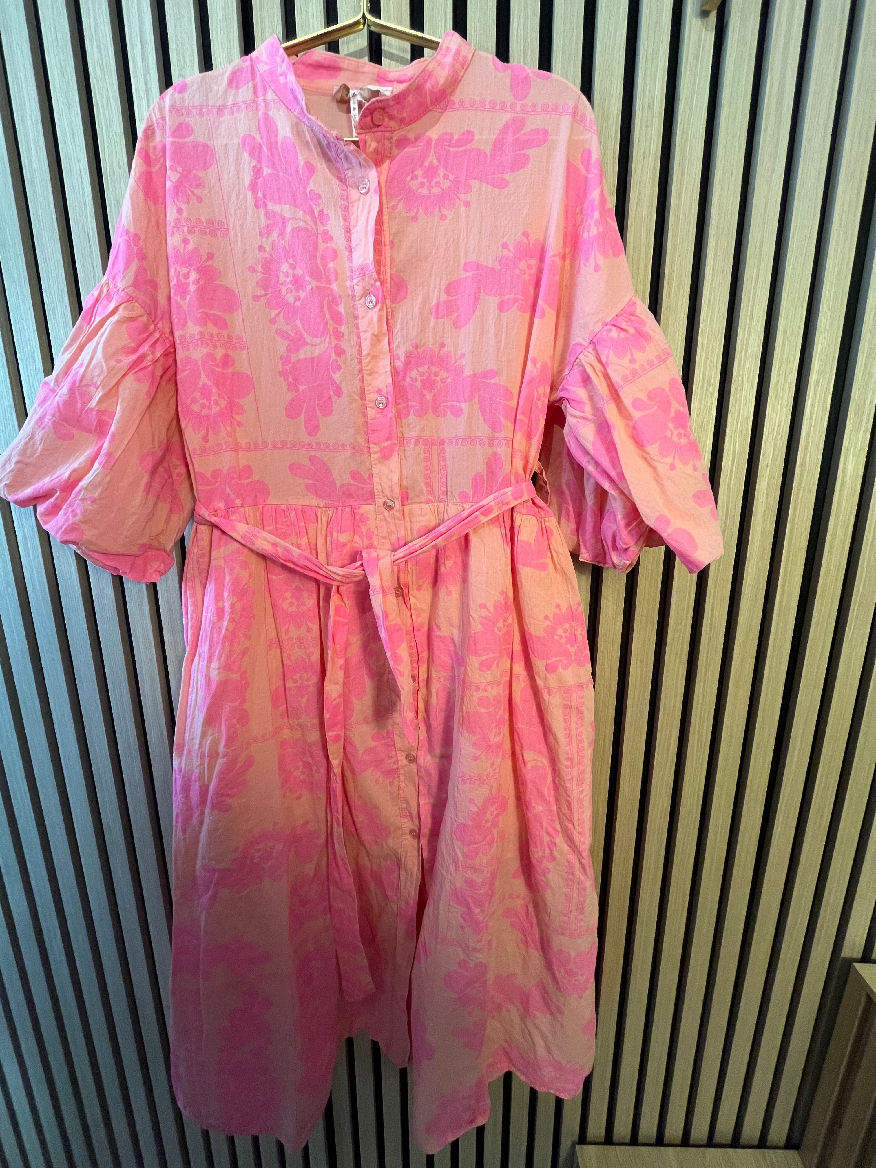 kleid Muster Baumwolle