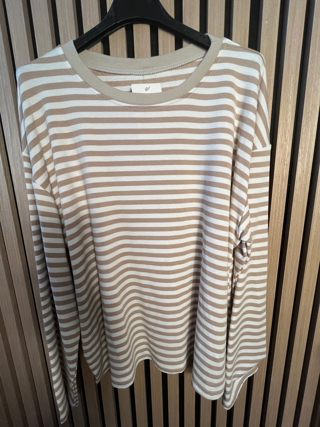 Shirt mit Streifen Langarm