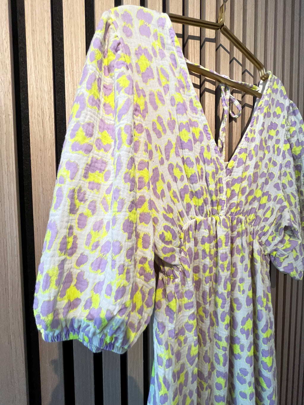 kleid leo musselin