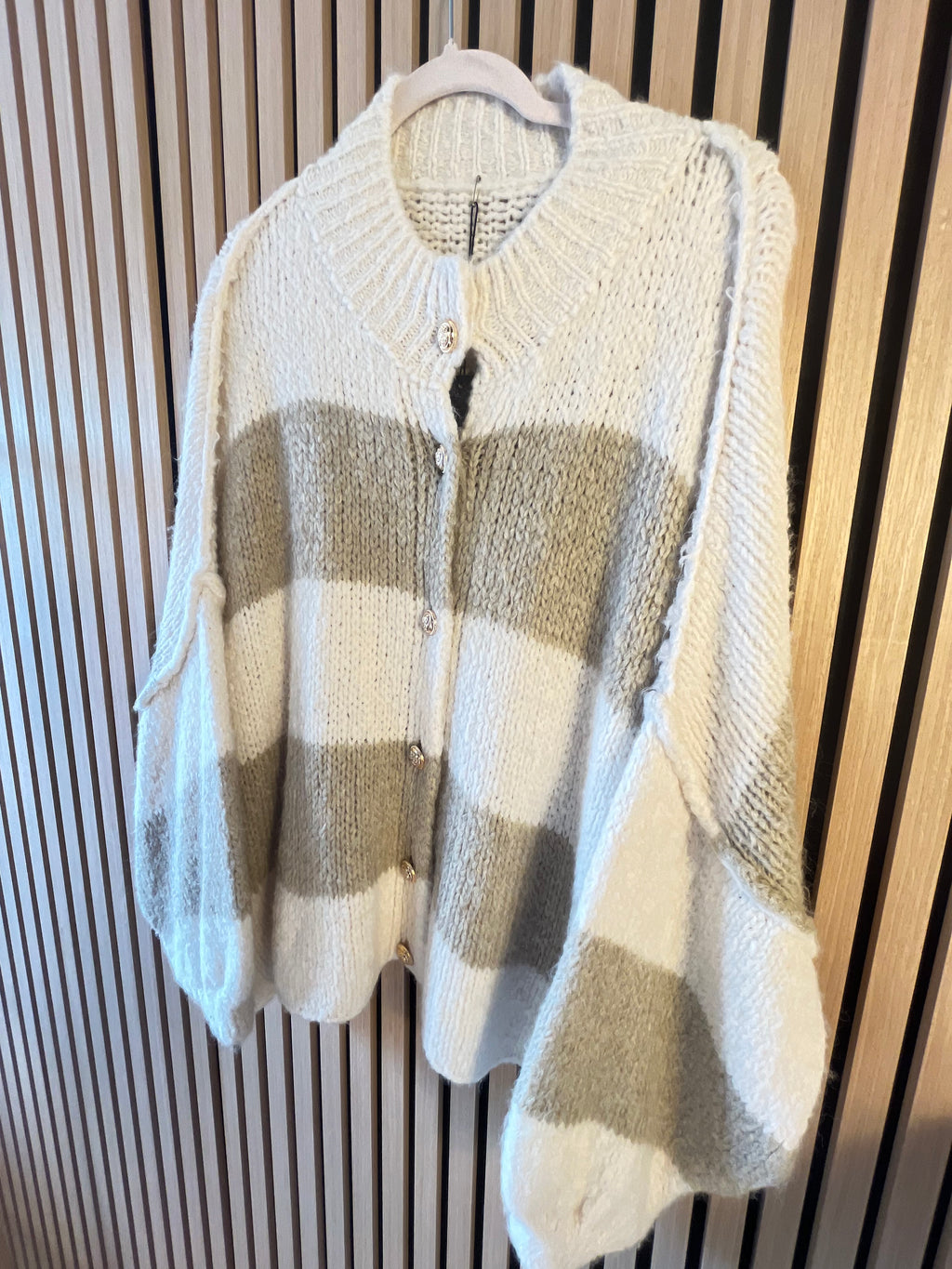 Cardigan Strickjacke oversize kuschelig