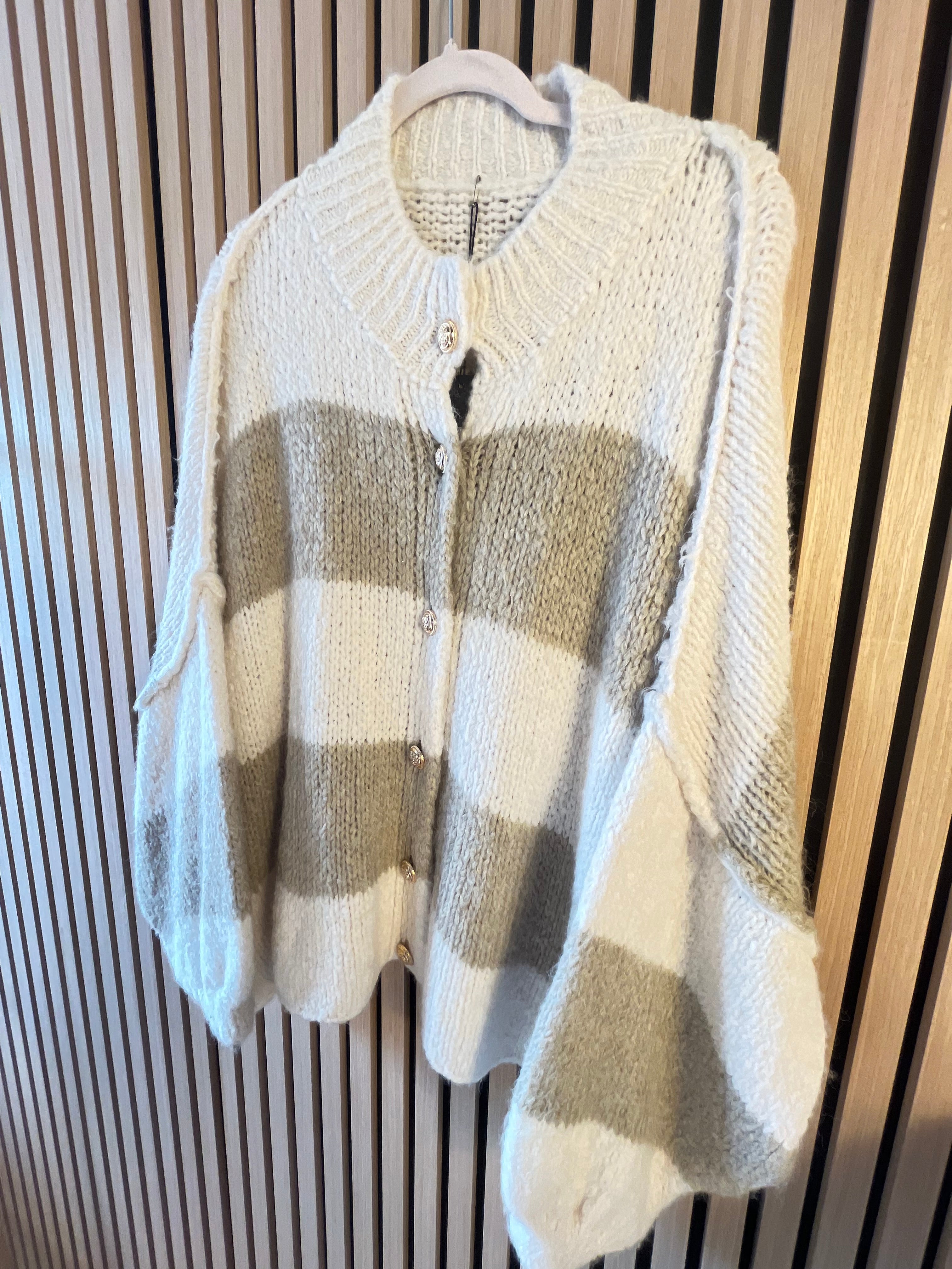 Cardigan Strickjacke oversize kuschelig