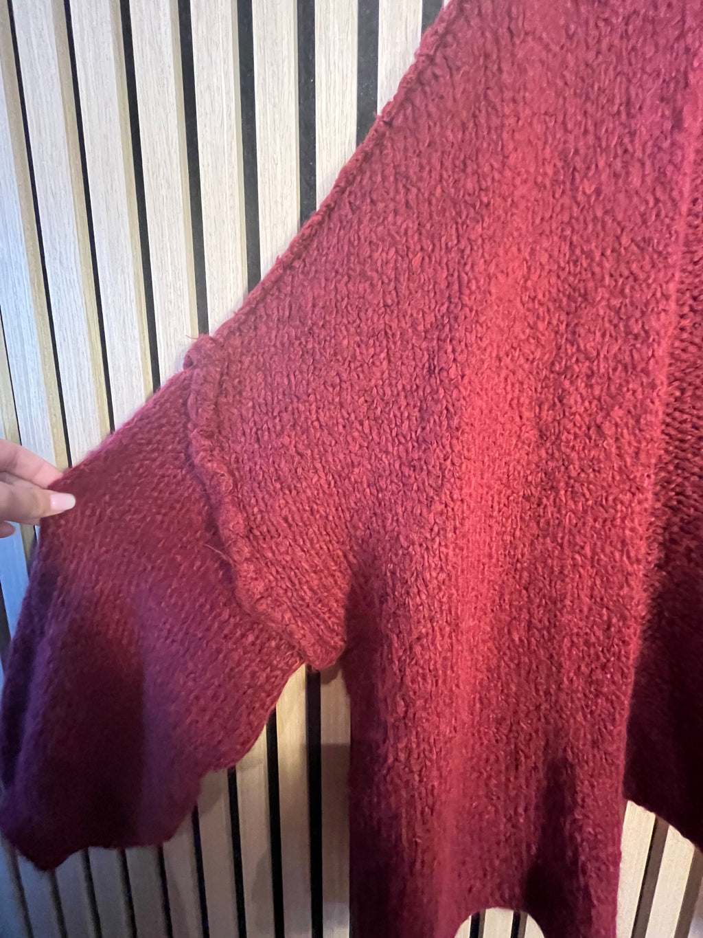 Cardigan locker oversize 