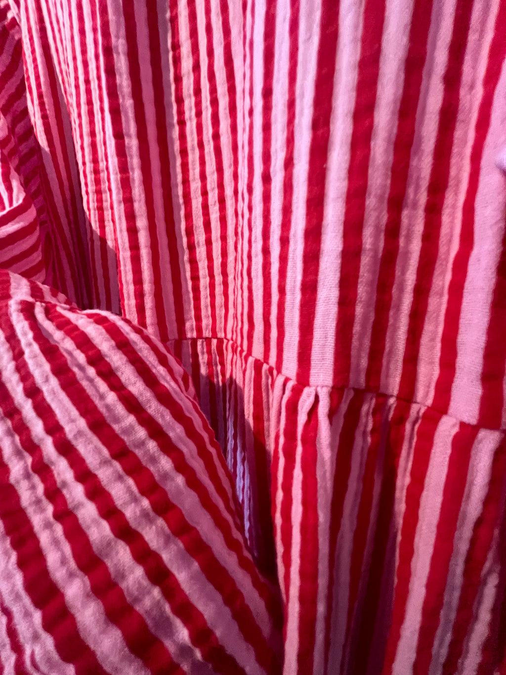 Kleid kurz Streifen