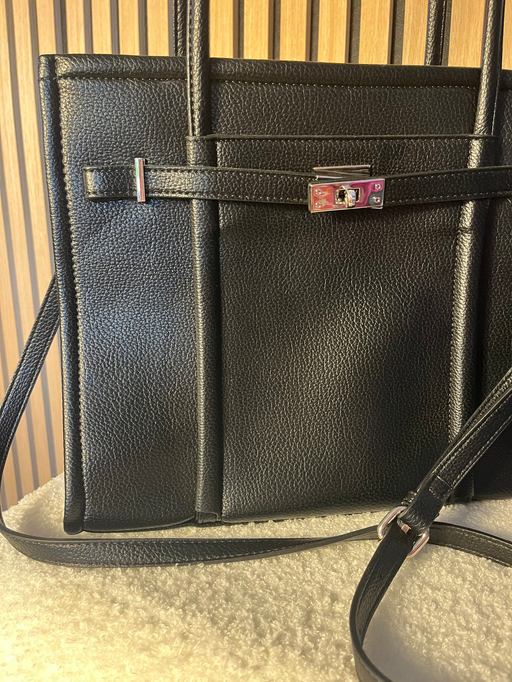 Tasche schloss Kunst leder