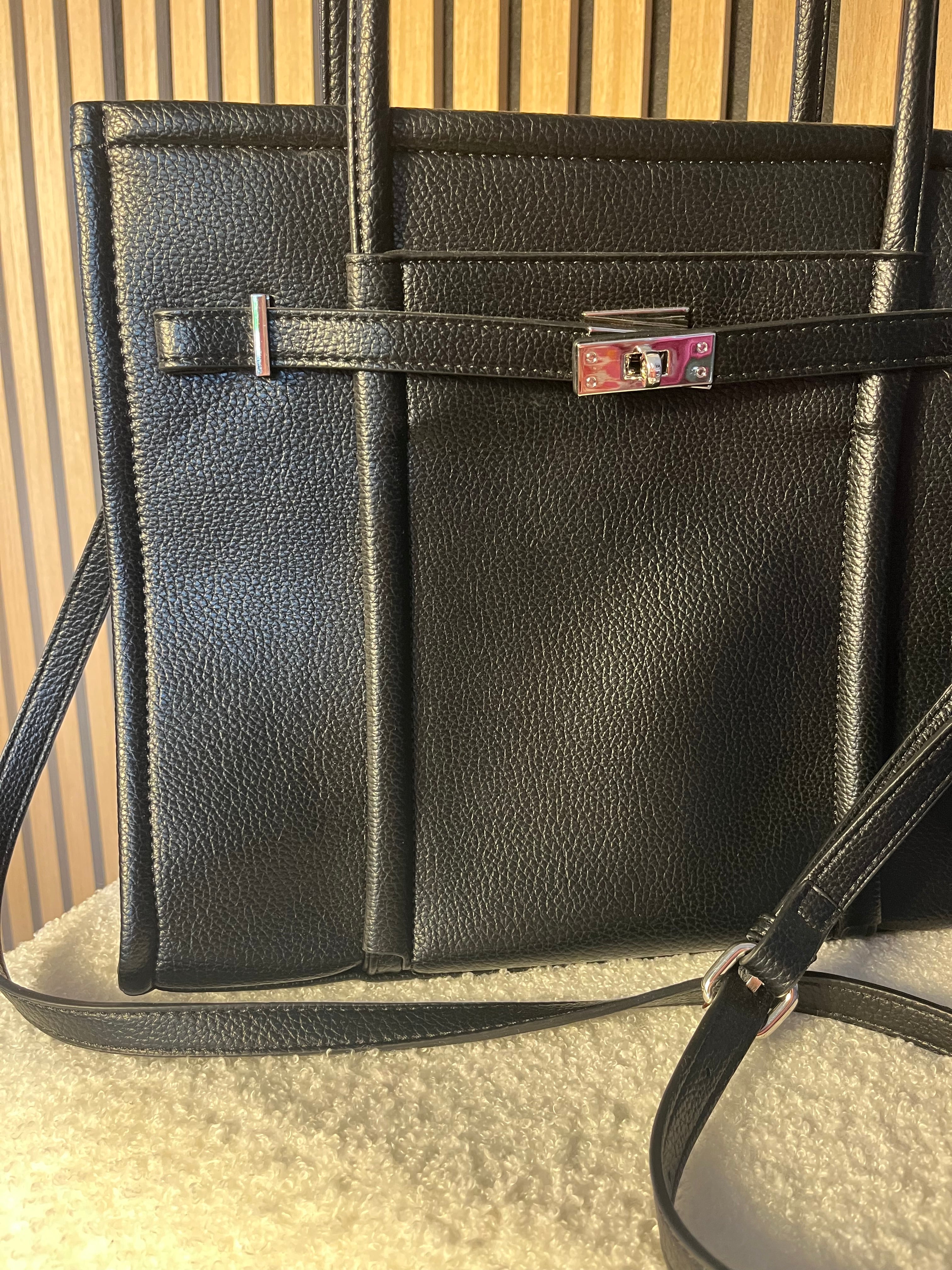 Tasche schloss Kunst leder
