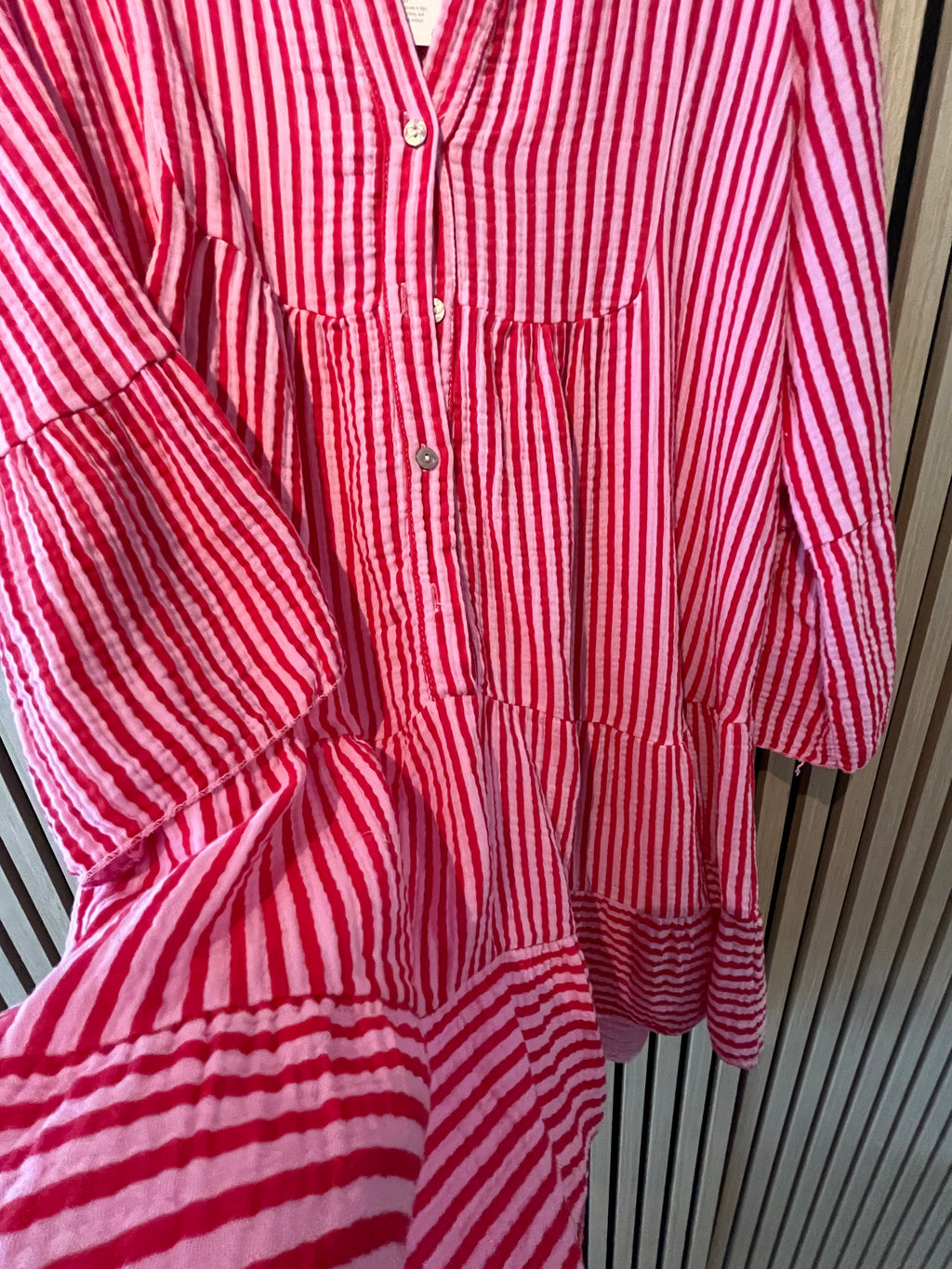 Kleid kurz Streifen