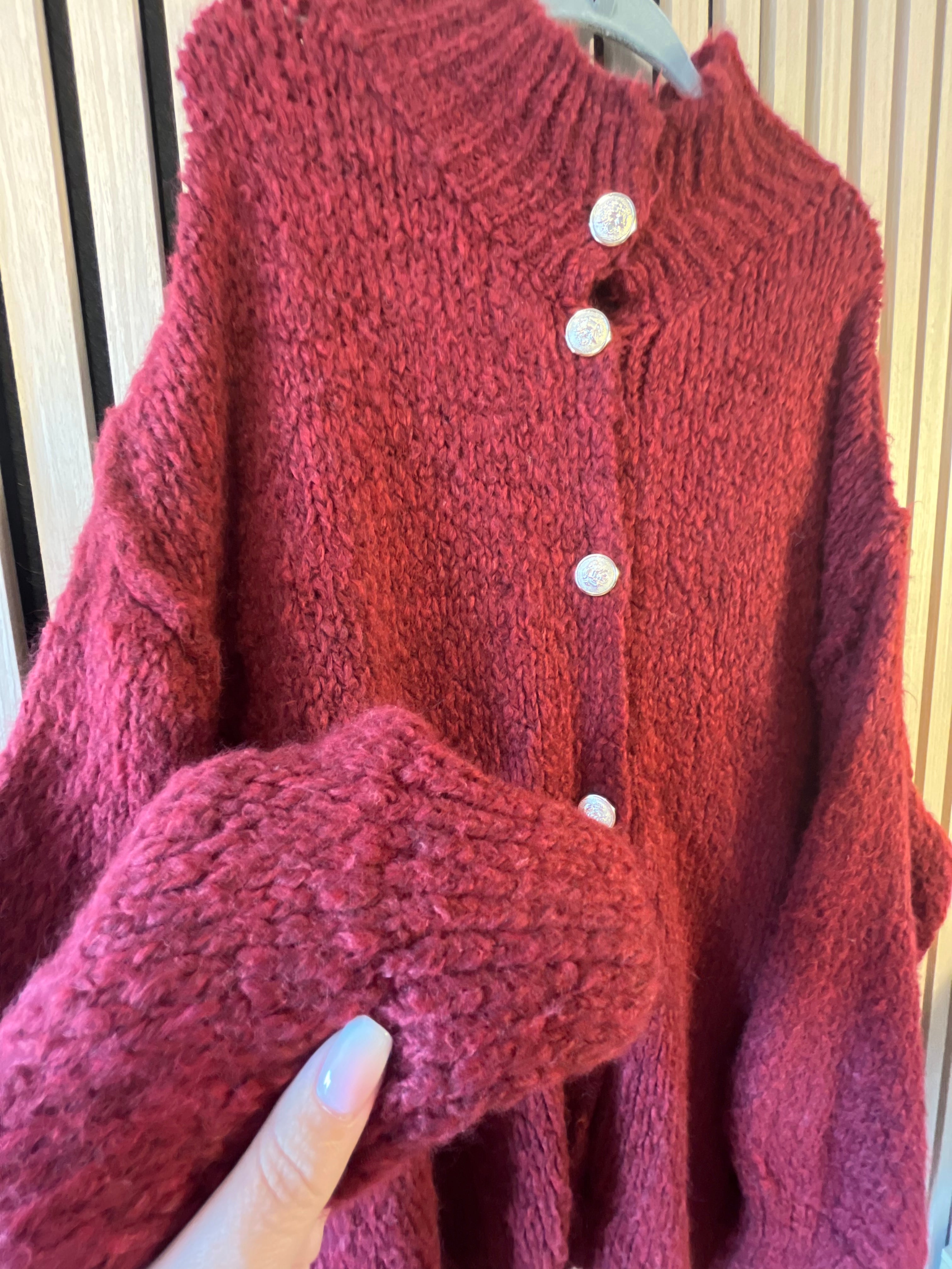 Cardigan Strickjacke oversize kuschelig