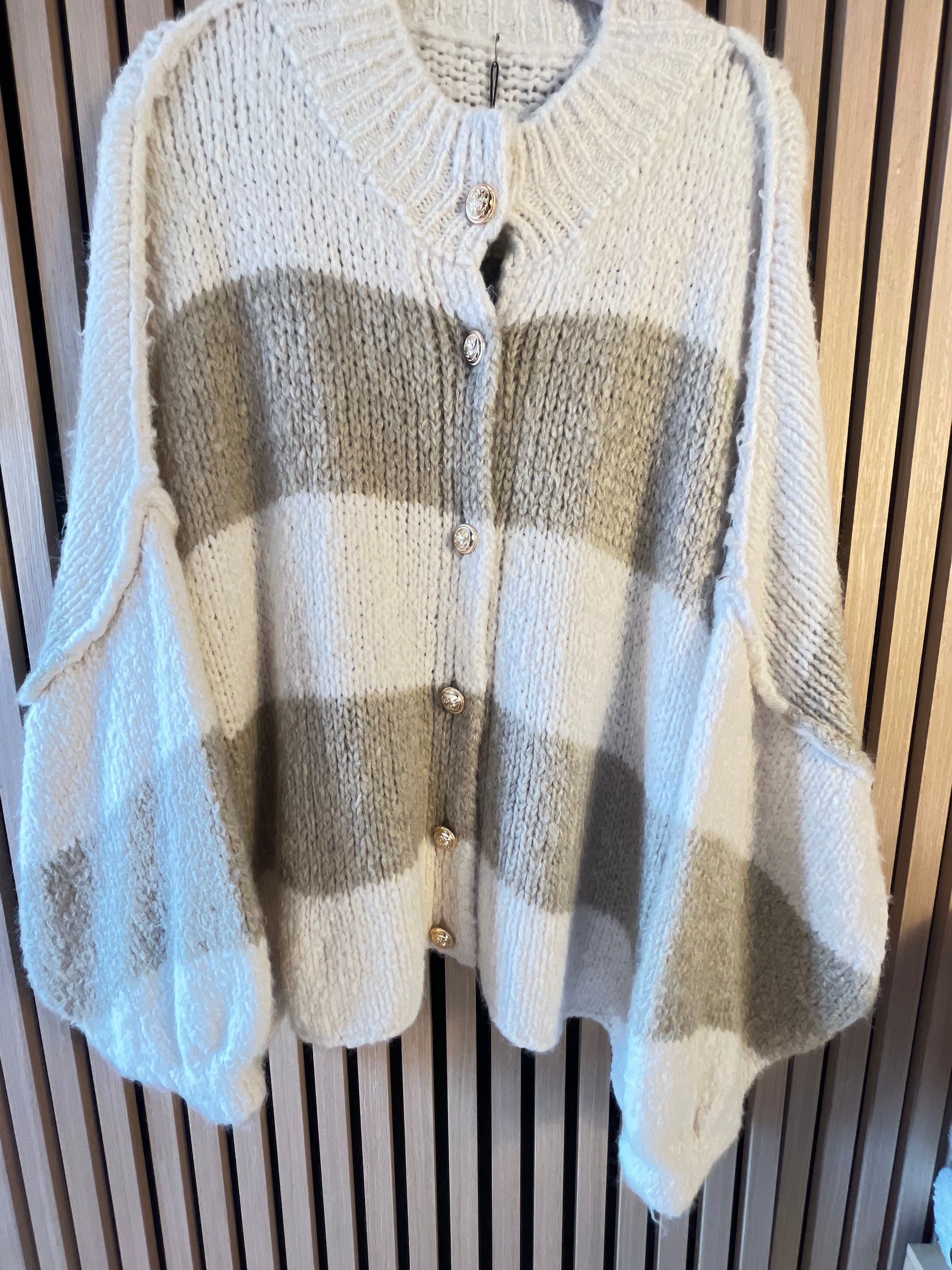 Cardigan Strickjacke oversize kuschelig
