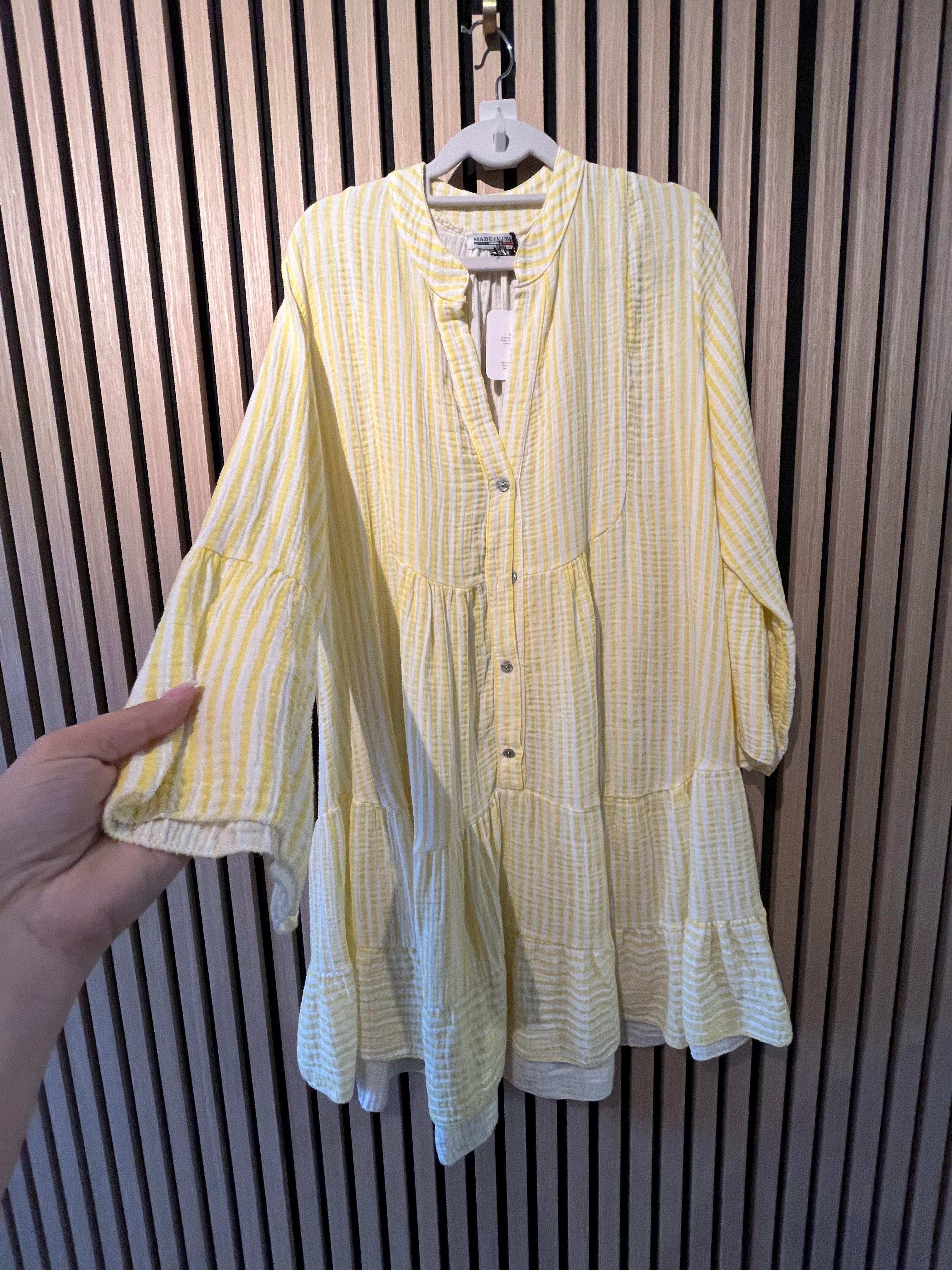 Kleid kurz Streifen