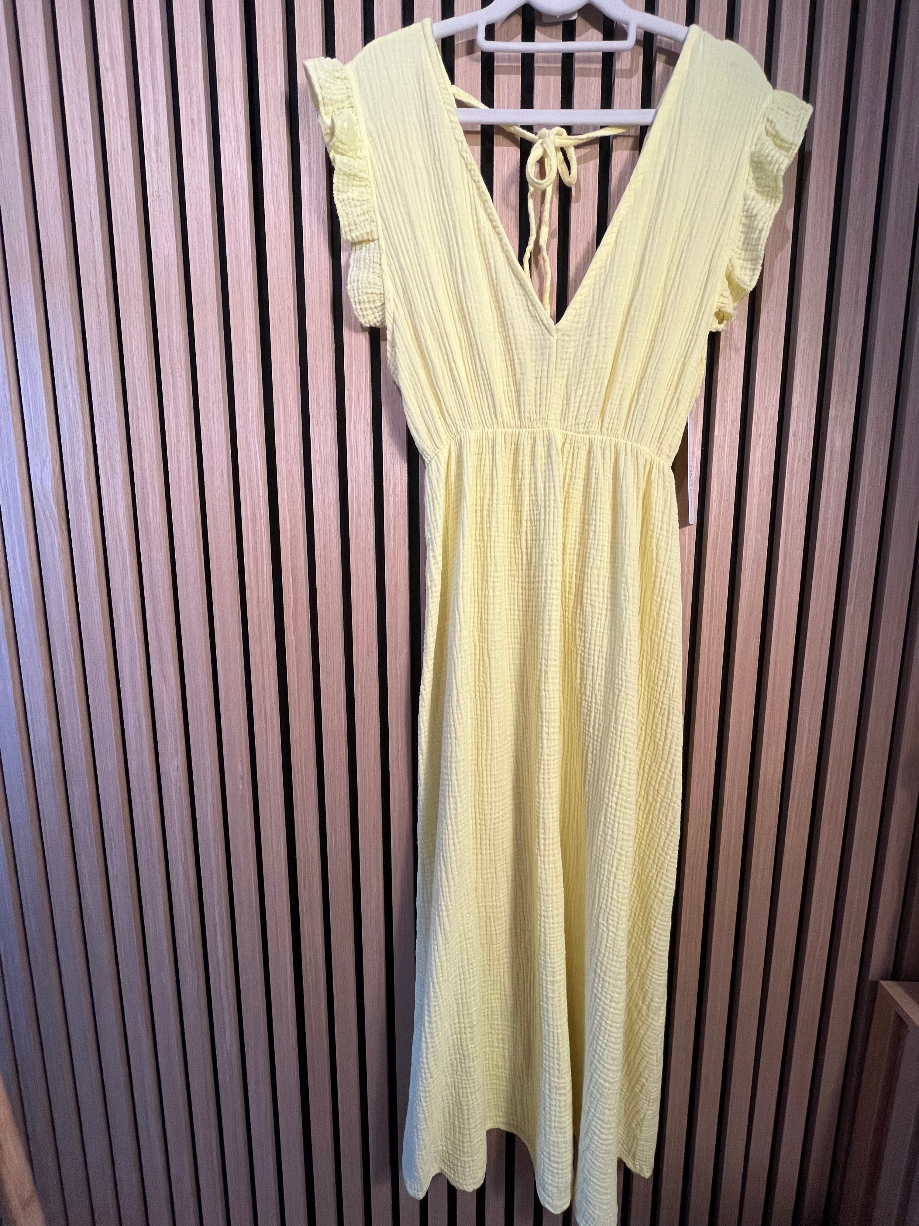 Kleid Musselin uni Baumwolle