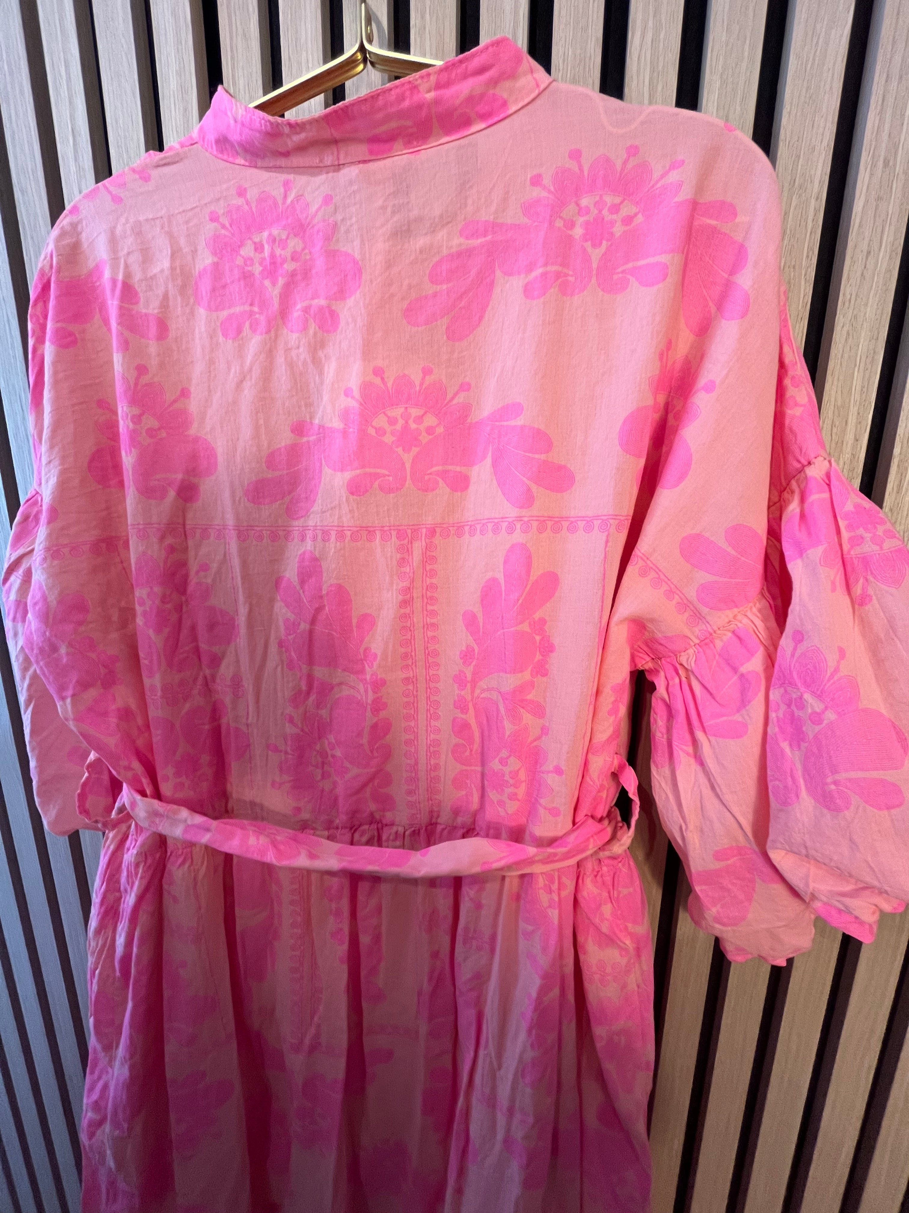 kleid Muster Baumwolle