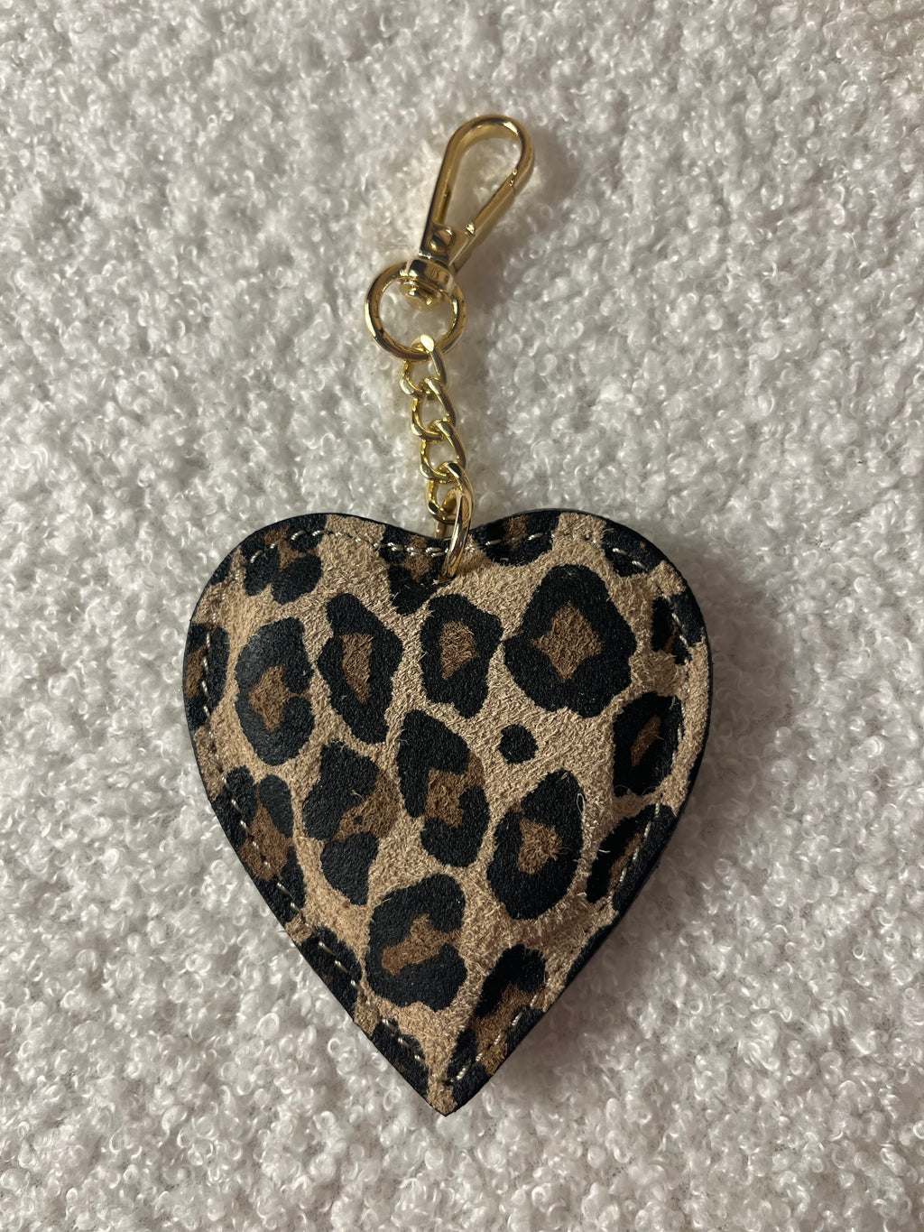 Schlüsselanhänger Kleeblatt Hund Katze Leder Geschenk