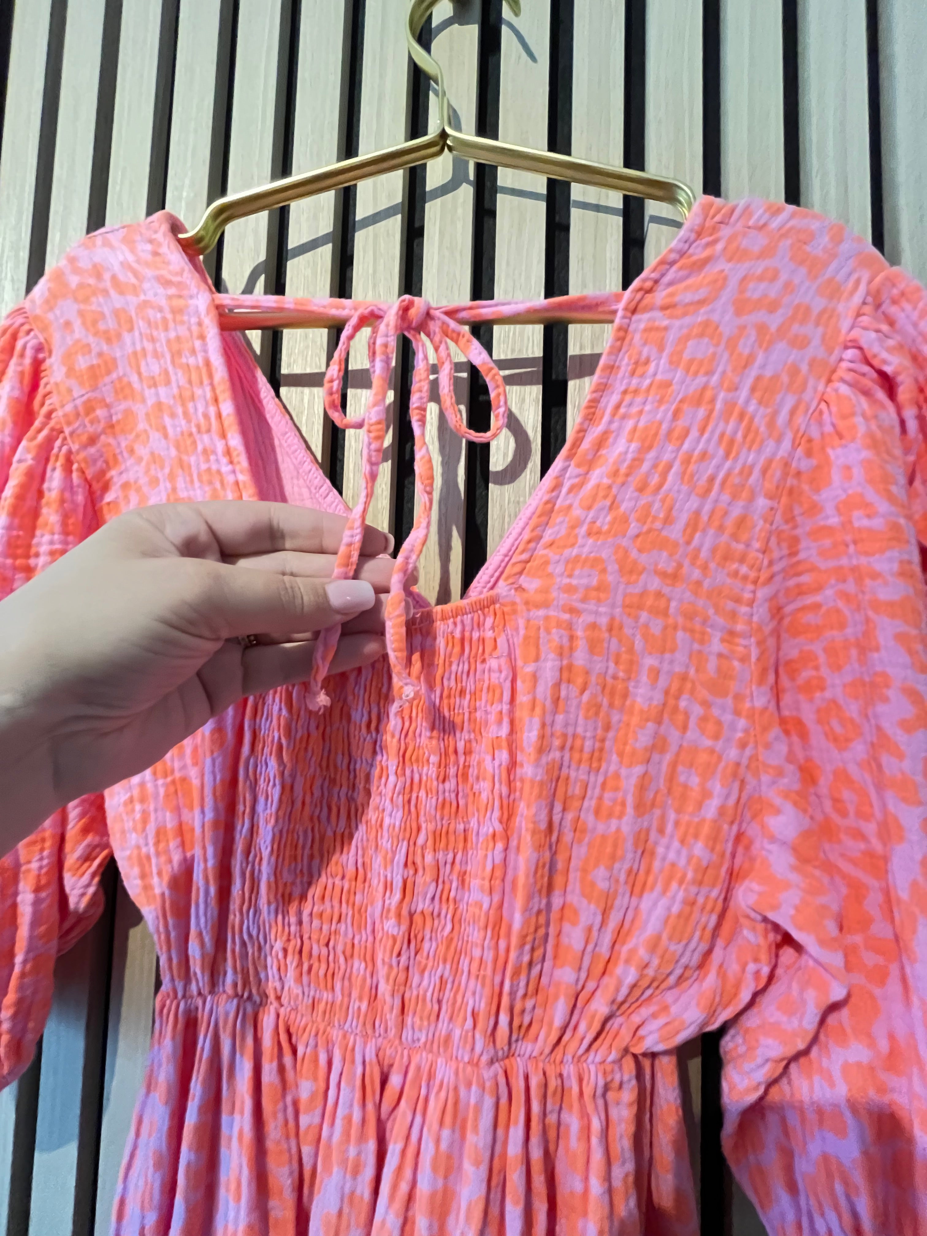 kleid leo musselin