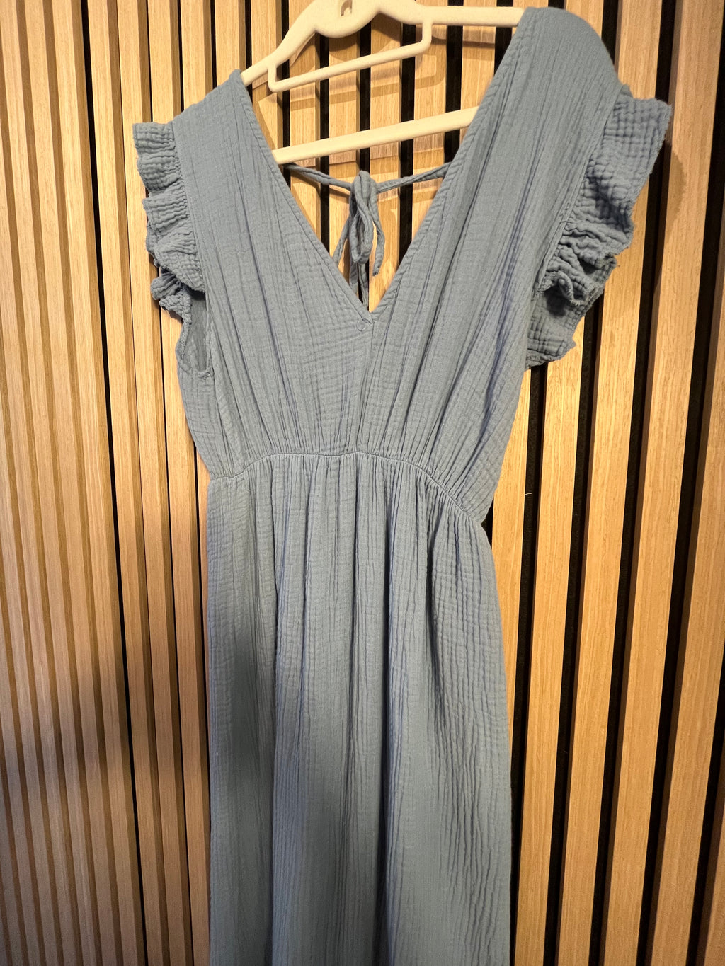 Kleid Musselin uni Baumwolle