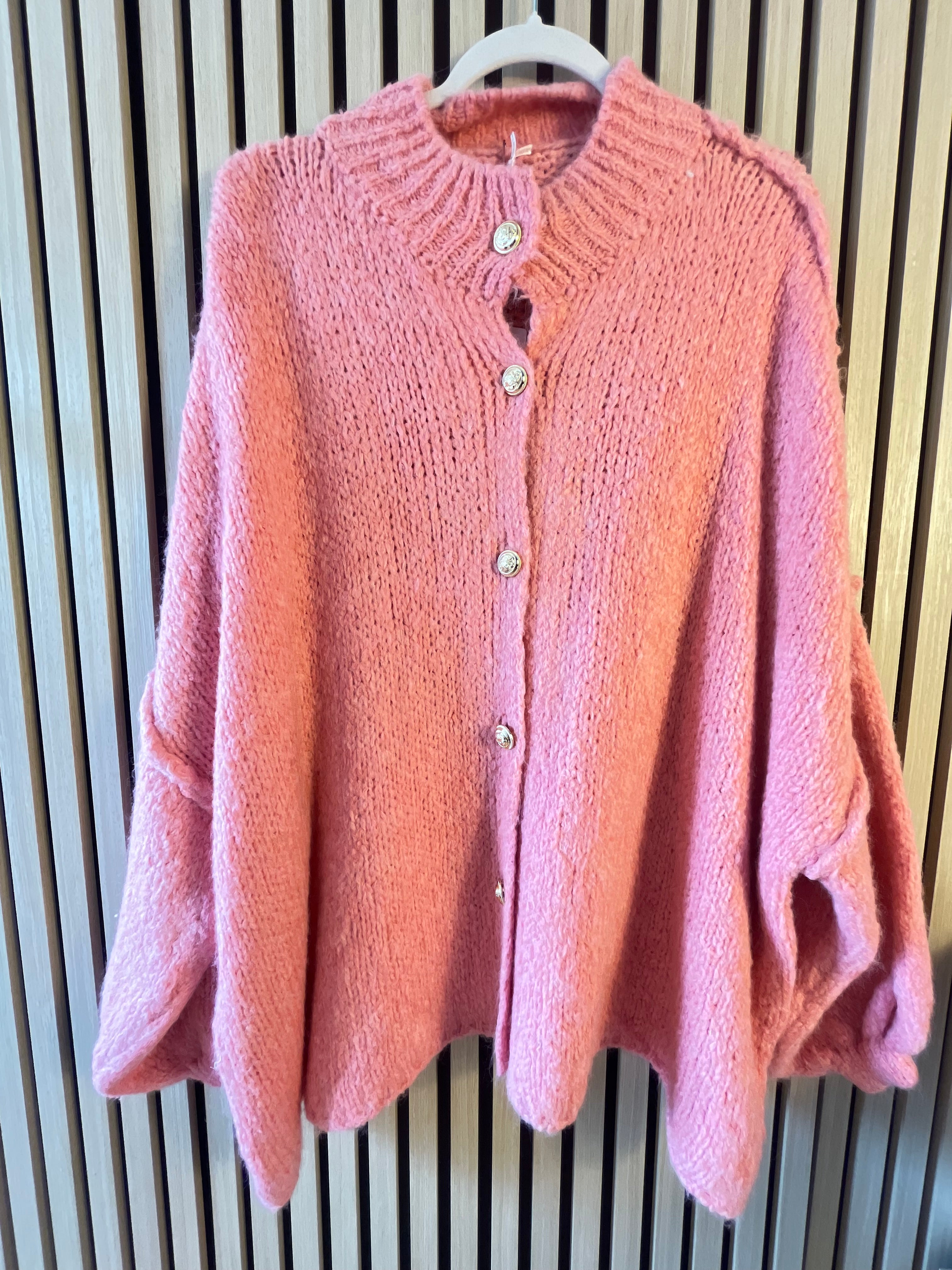 Cardigan Strickjacke oversize kuschelig