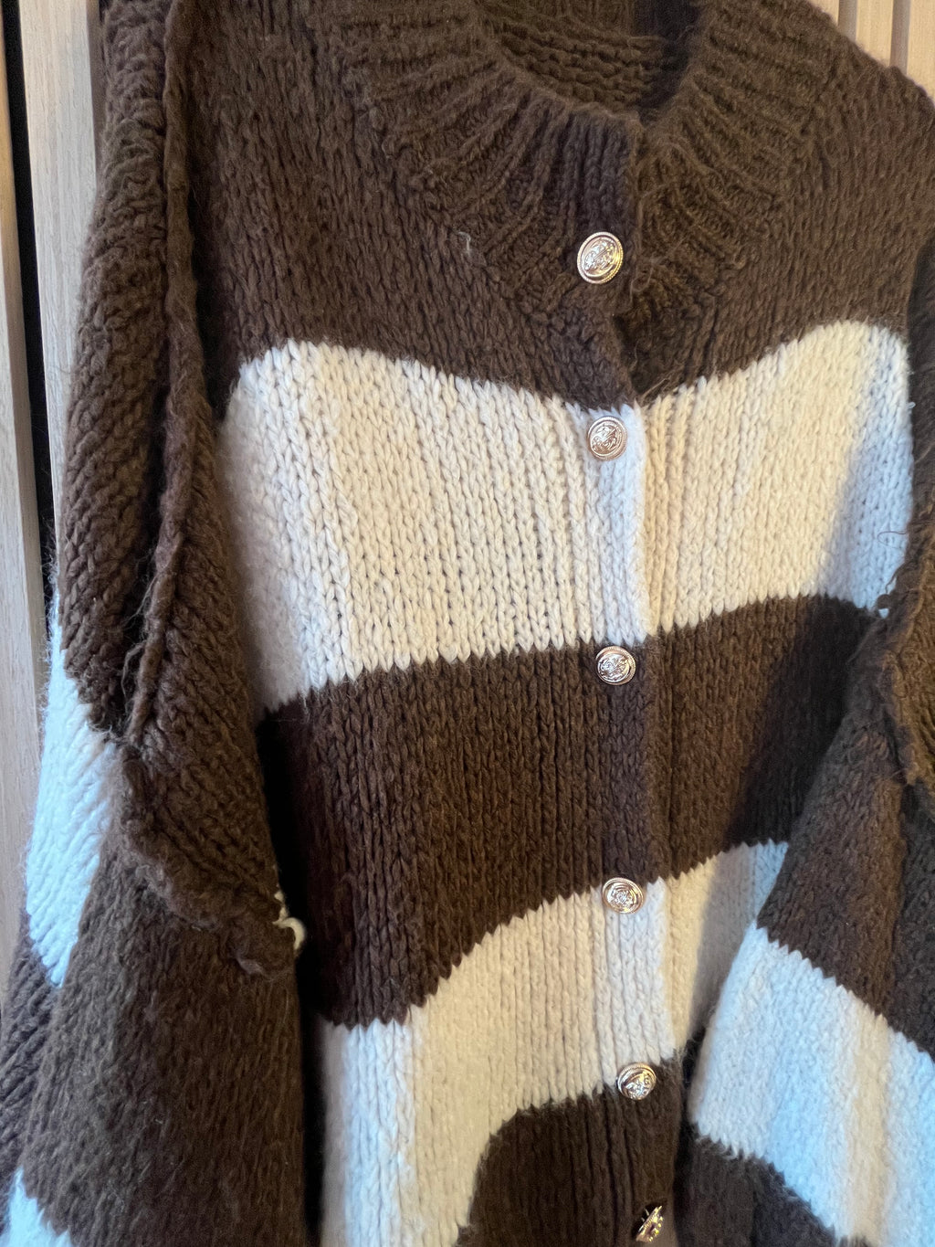 Cardigan Strickjacke oversize kuschelig