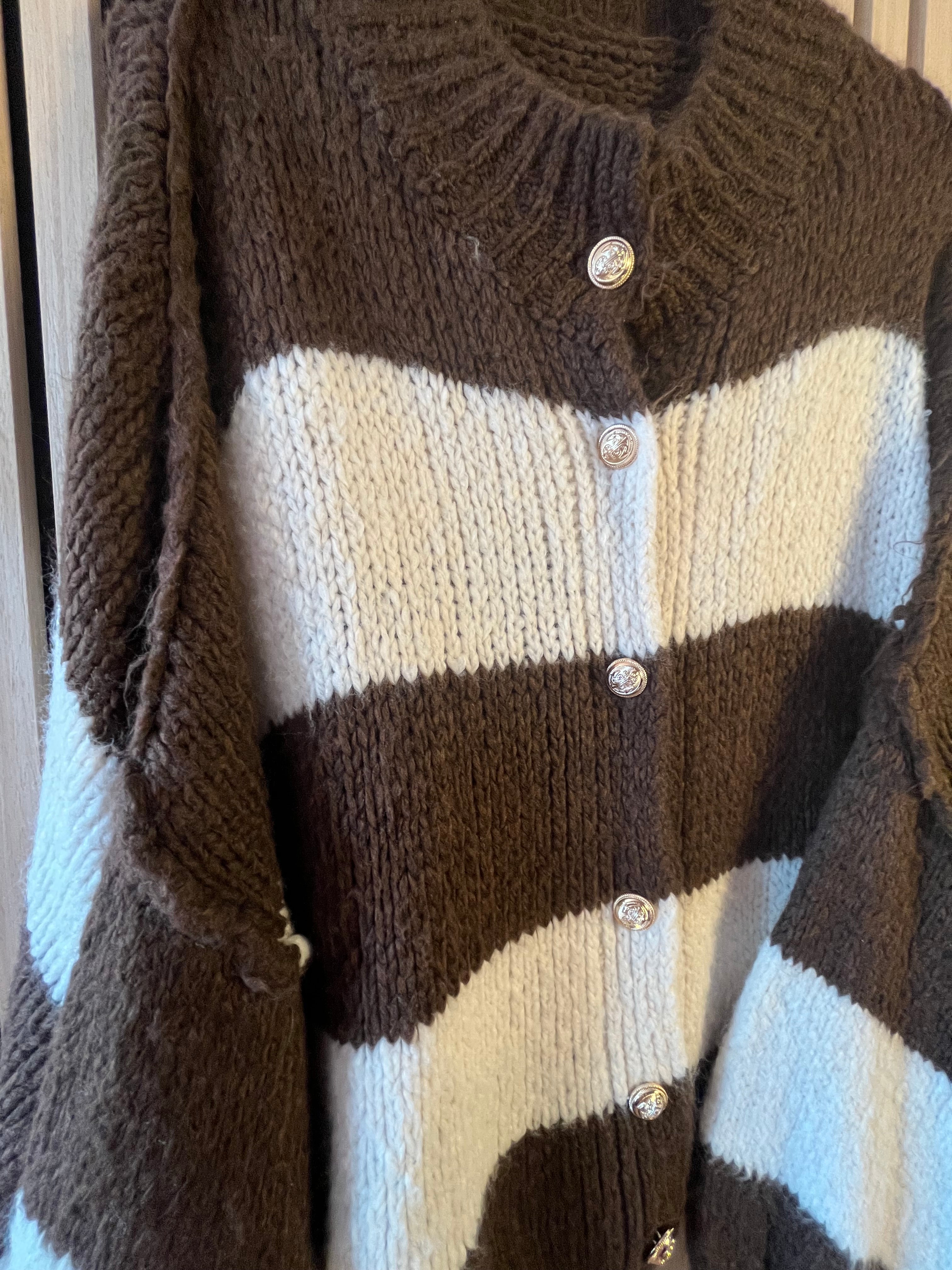 Cardigan Strickjacke oversize kuschelig
