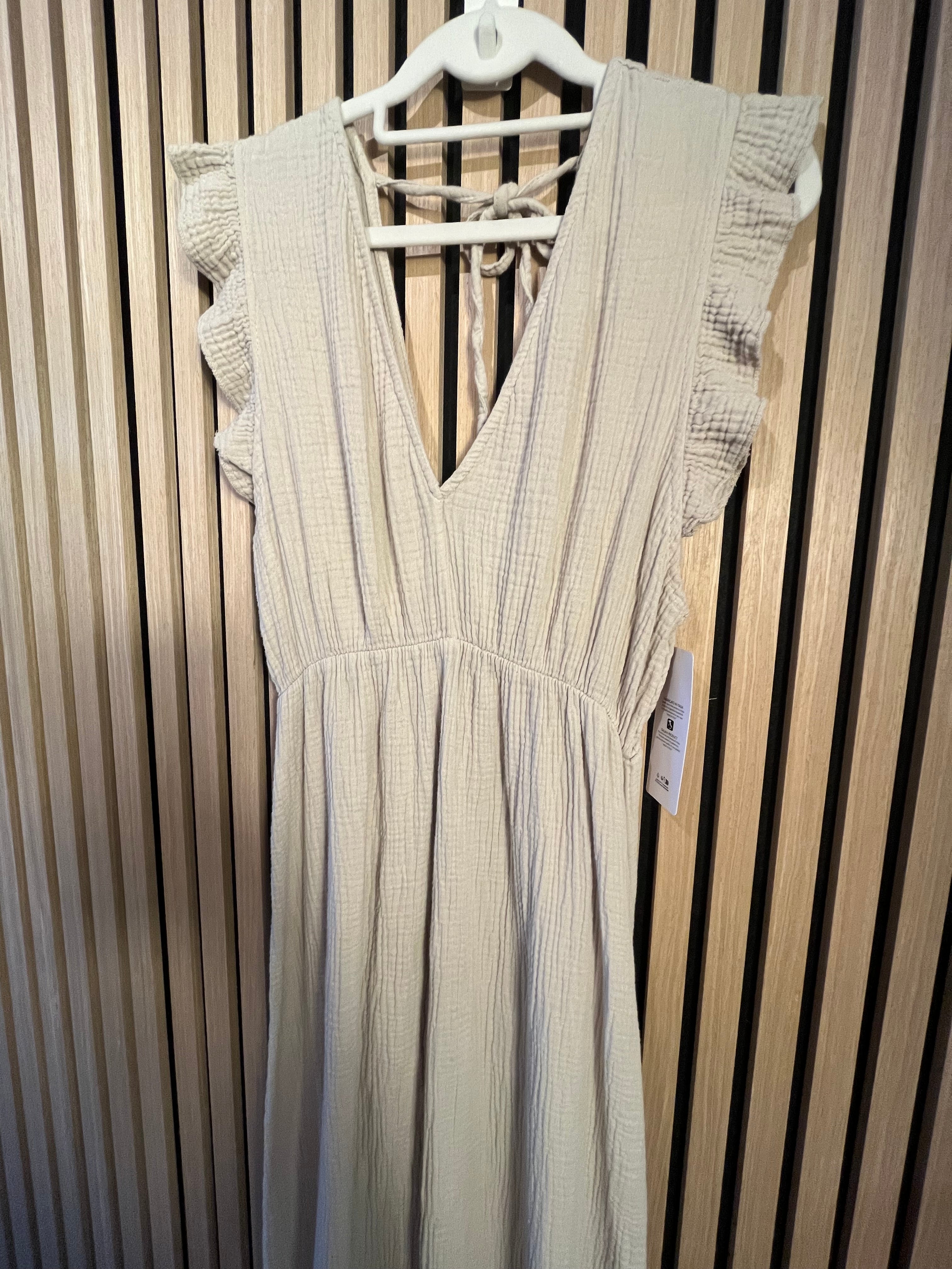 Kleid Musselin uni Baumwolle