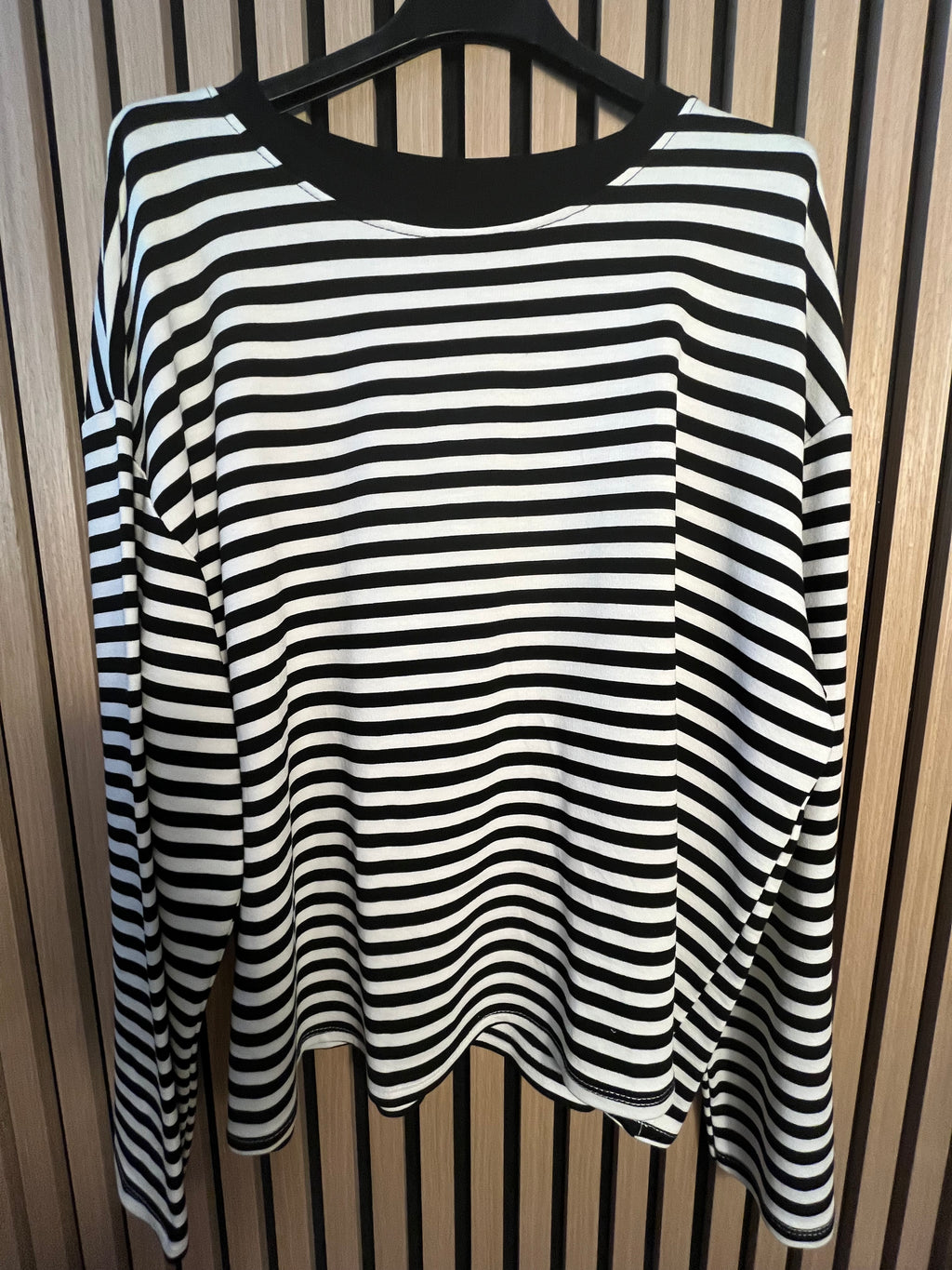 Shirt mit Streifen Langarm