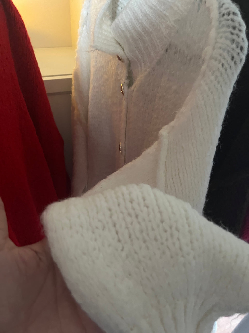 Cardigan Strickjacke oversize kuschelig