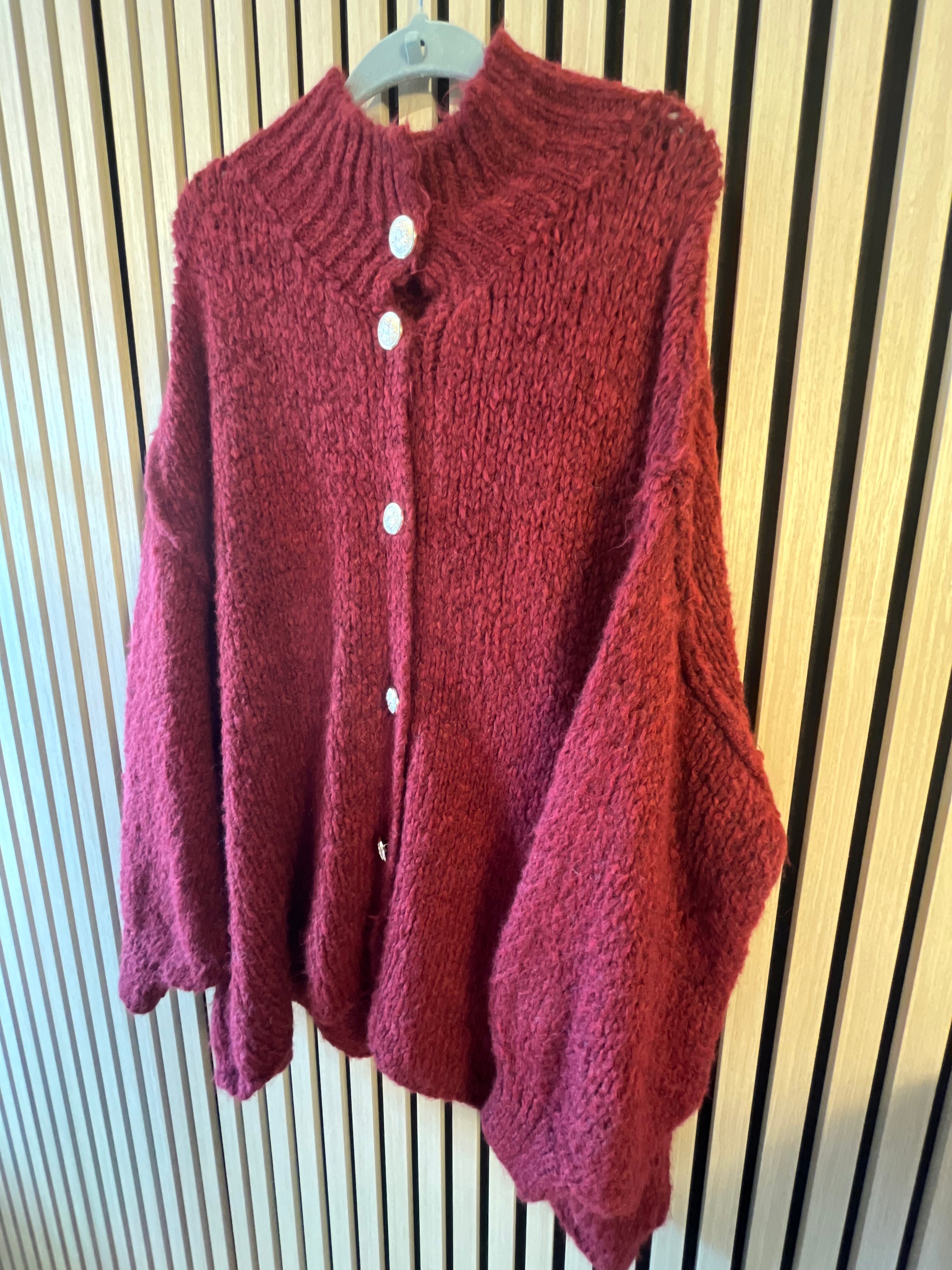 Cardigan Strickjacke oversize kuschelig