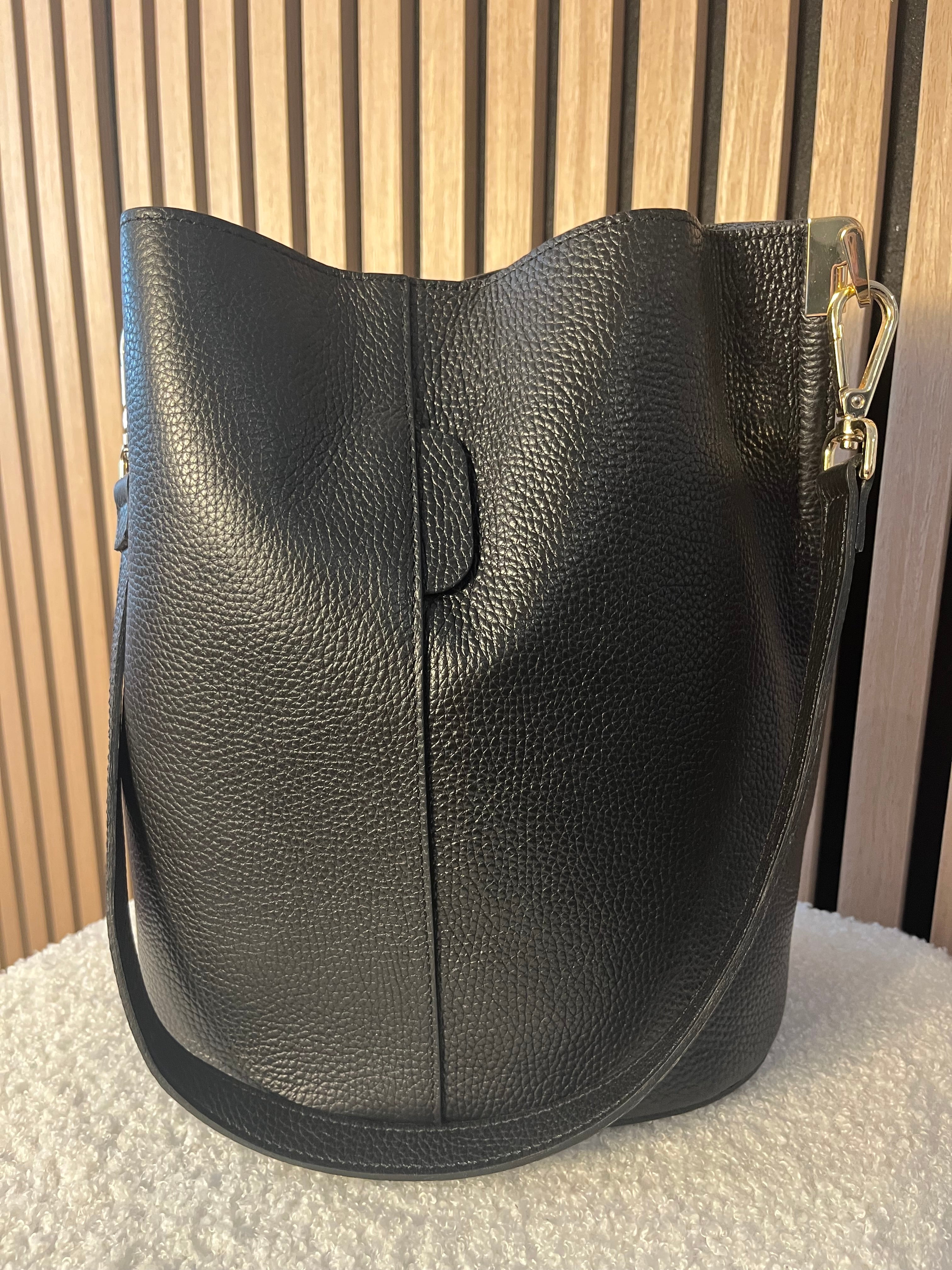 Tasche Leder Beutelform 