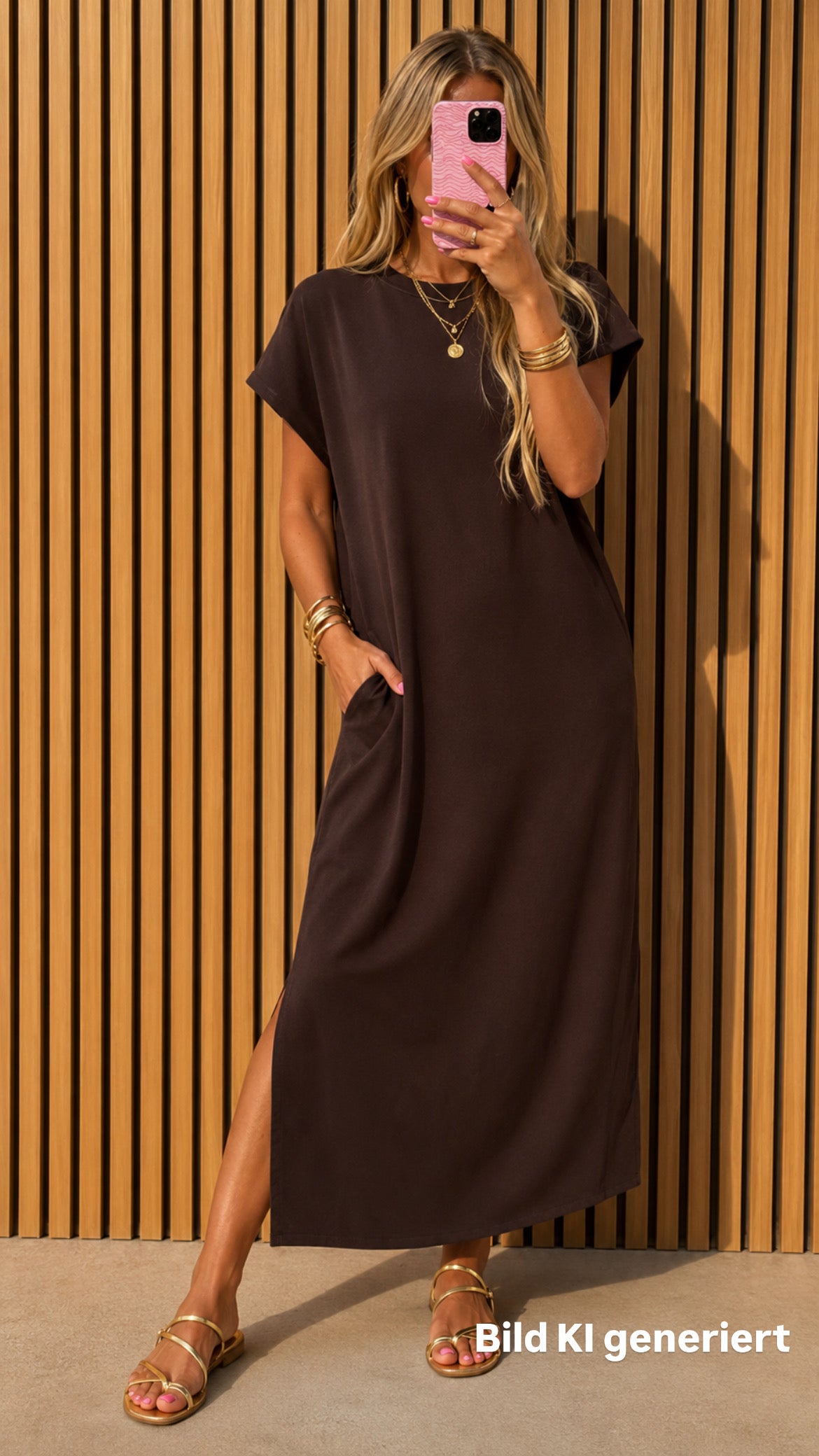 Kleid „Noémie“ Butterstoff Butter weich