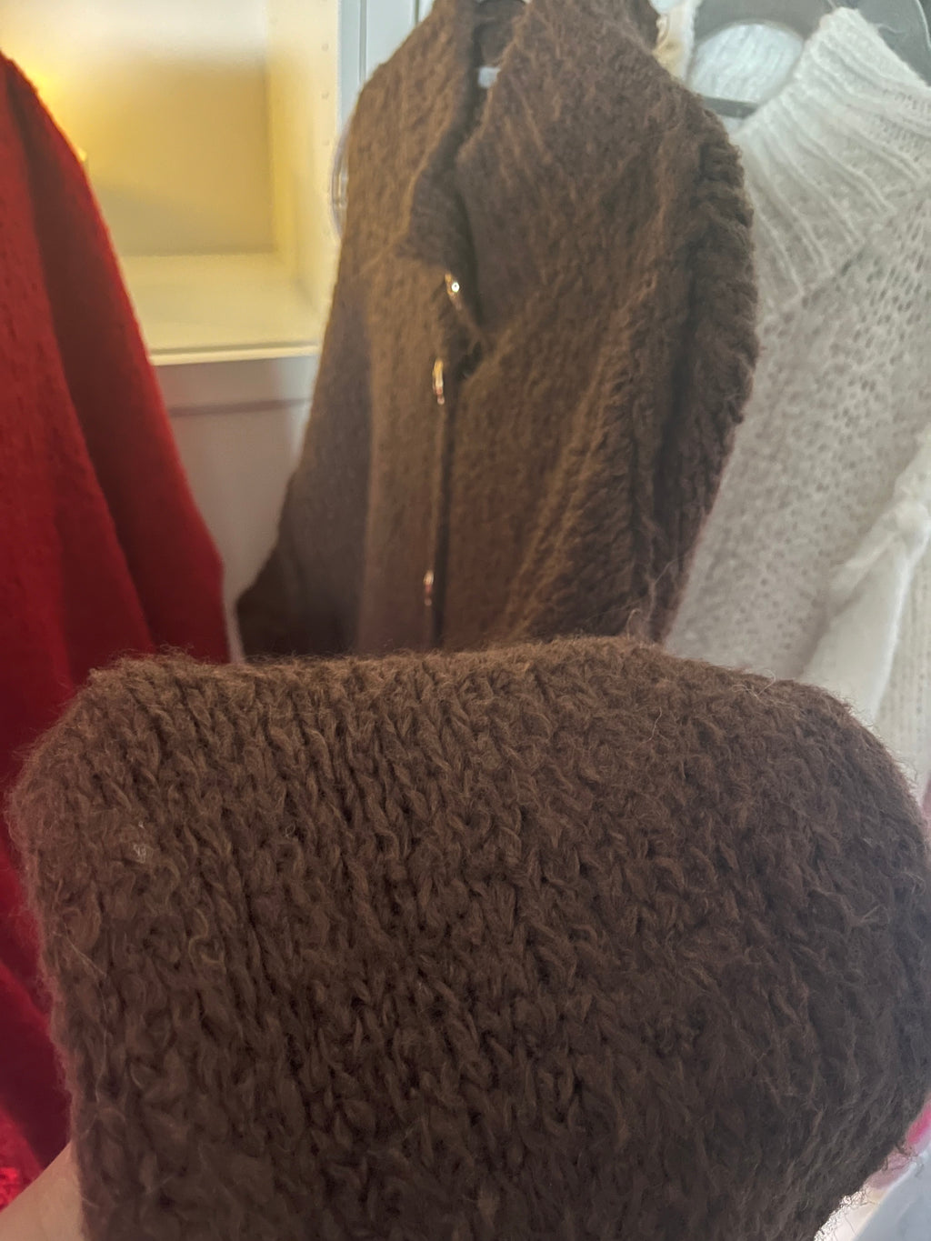 Cardigan Strickjacke oversize kuschelig