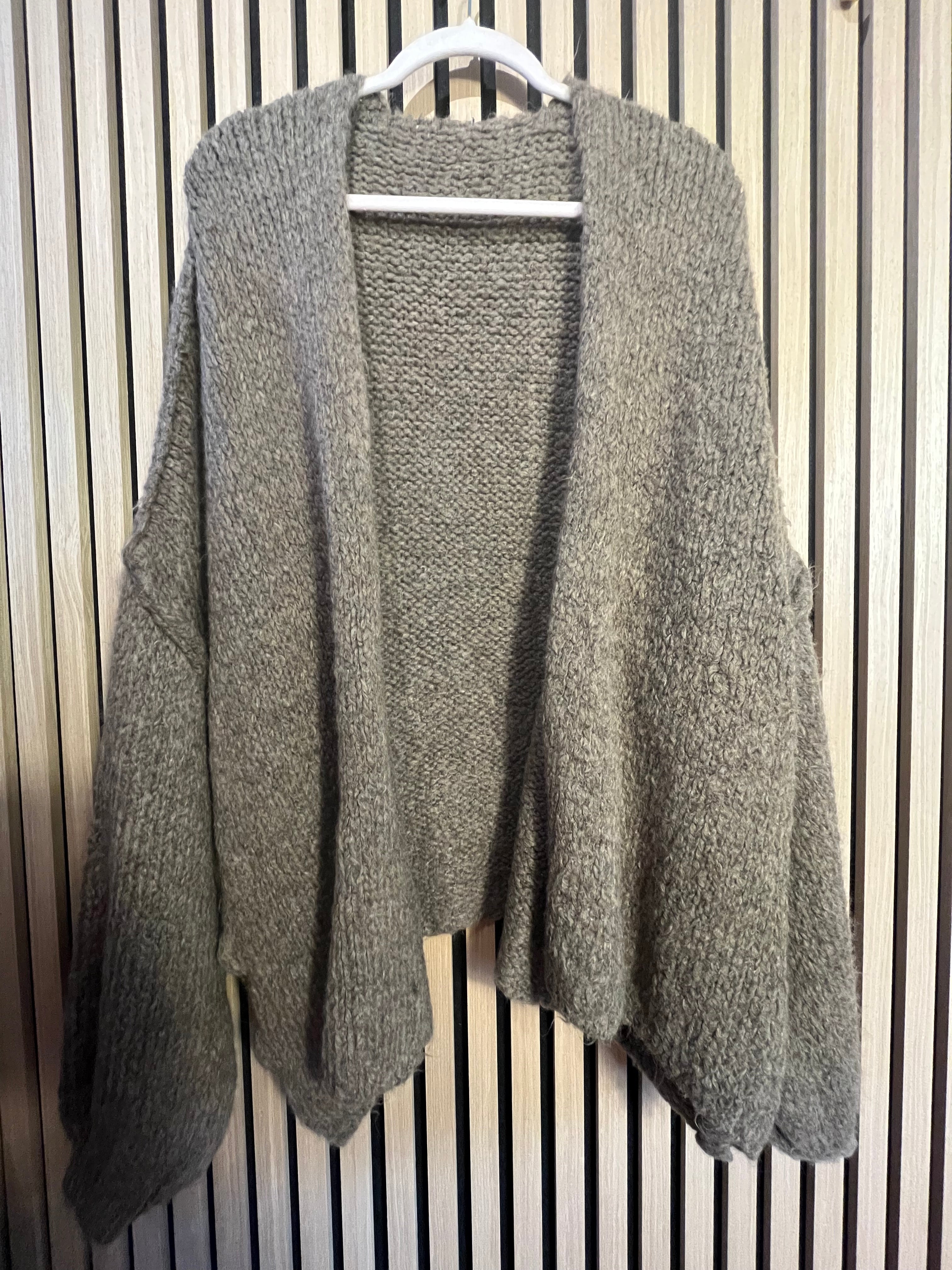 Cardigan locker oversize 
