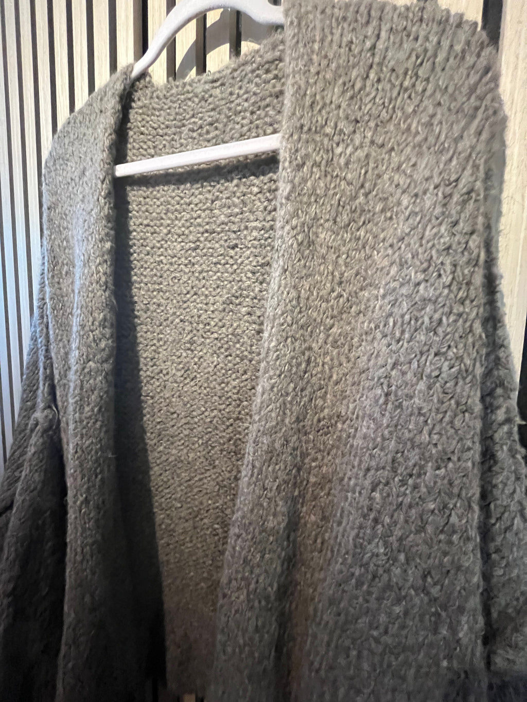 Cardigan locker oversize 