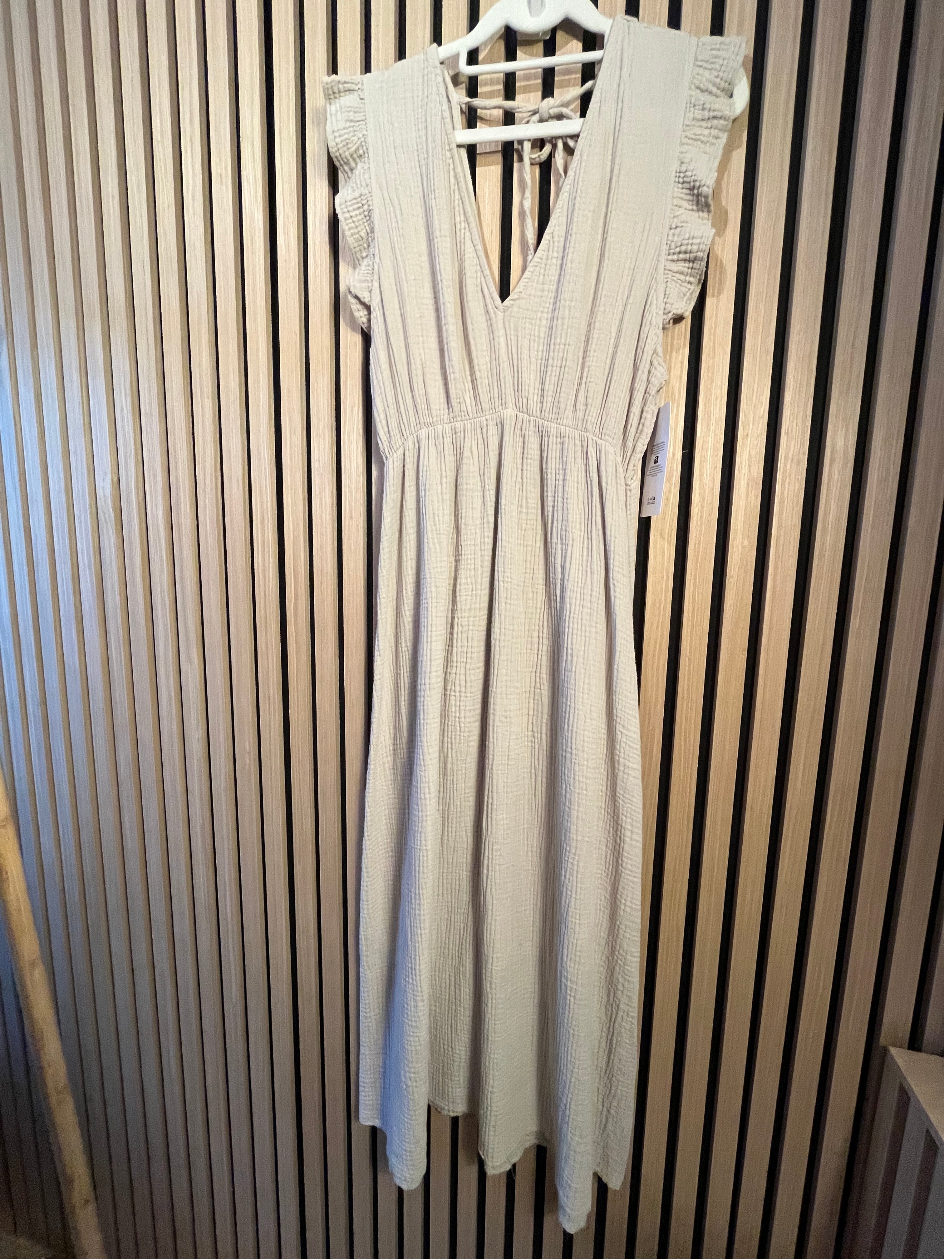 Kleid Musselin uni Baumwolle