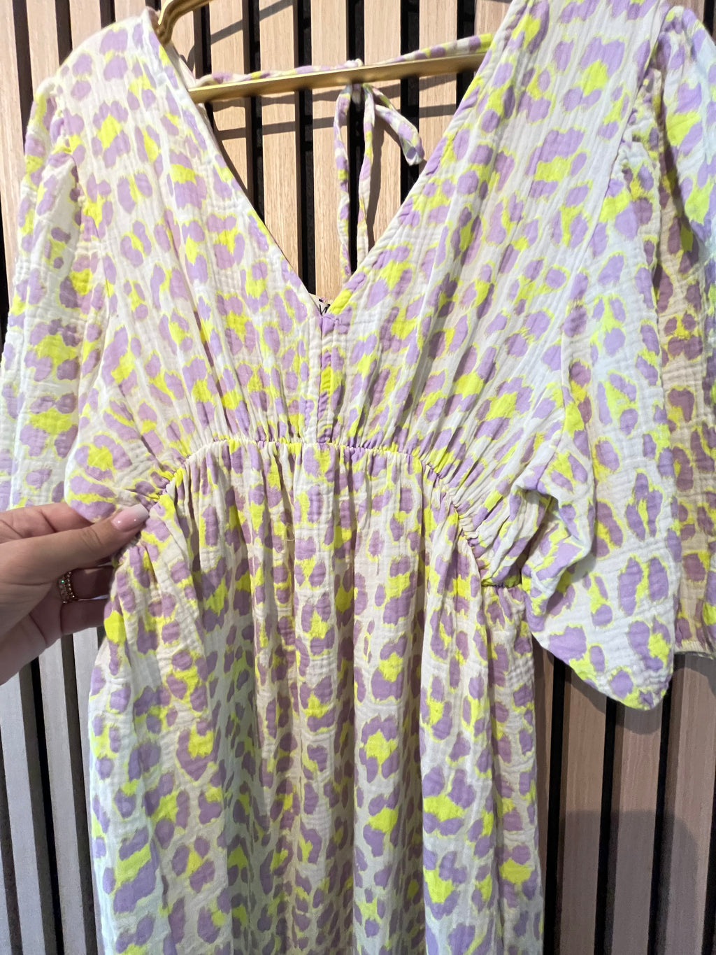 kleid leo musselin