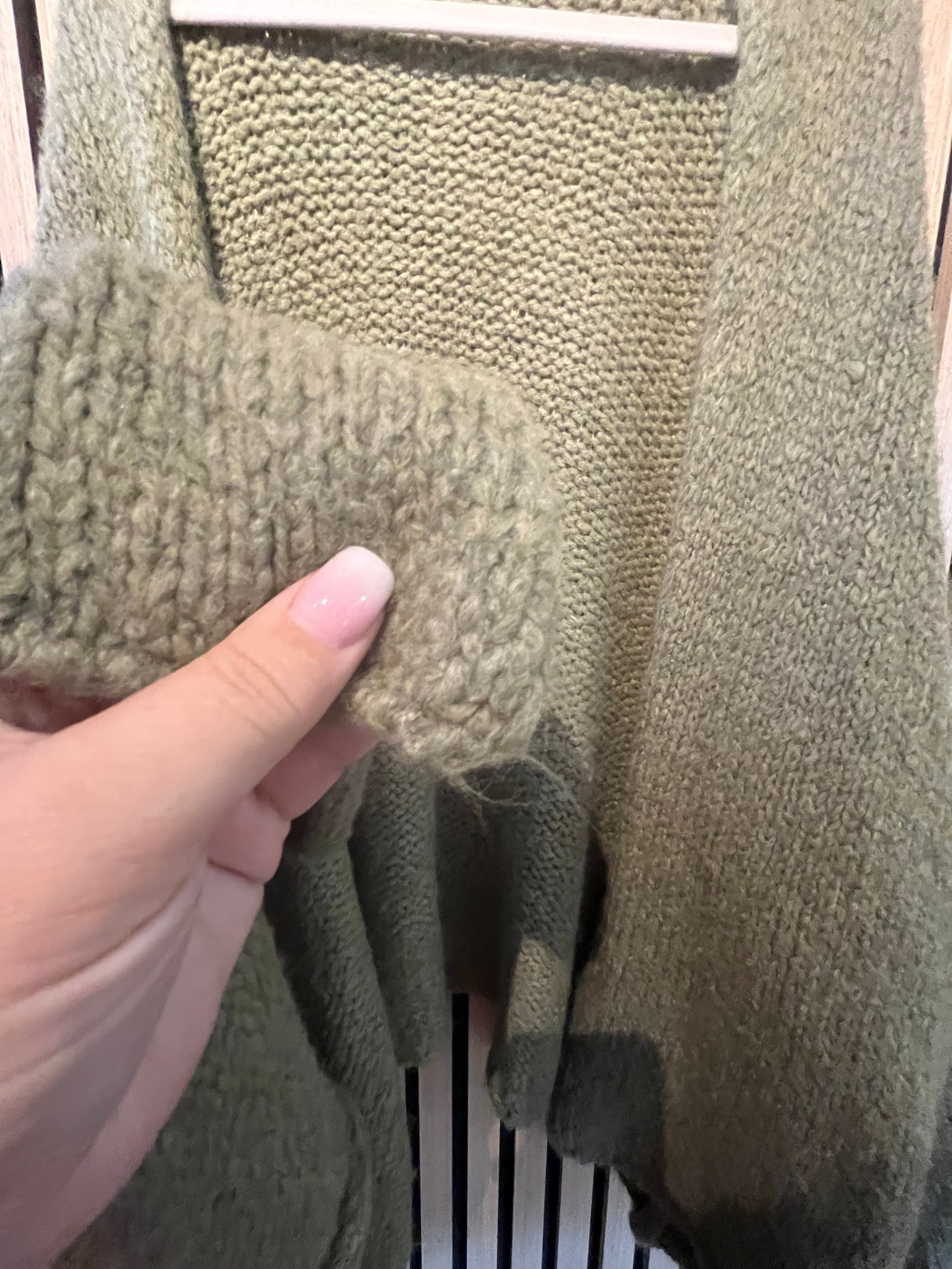 Cardigan locker oversize 