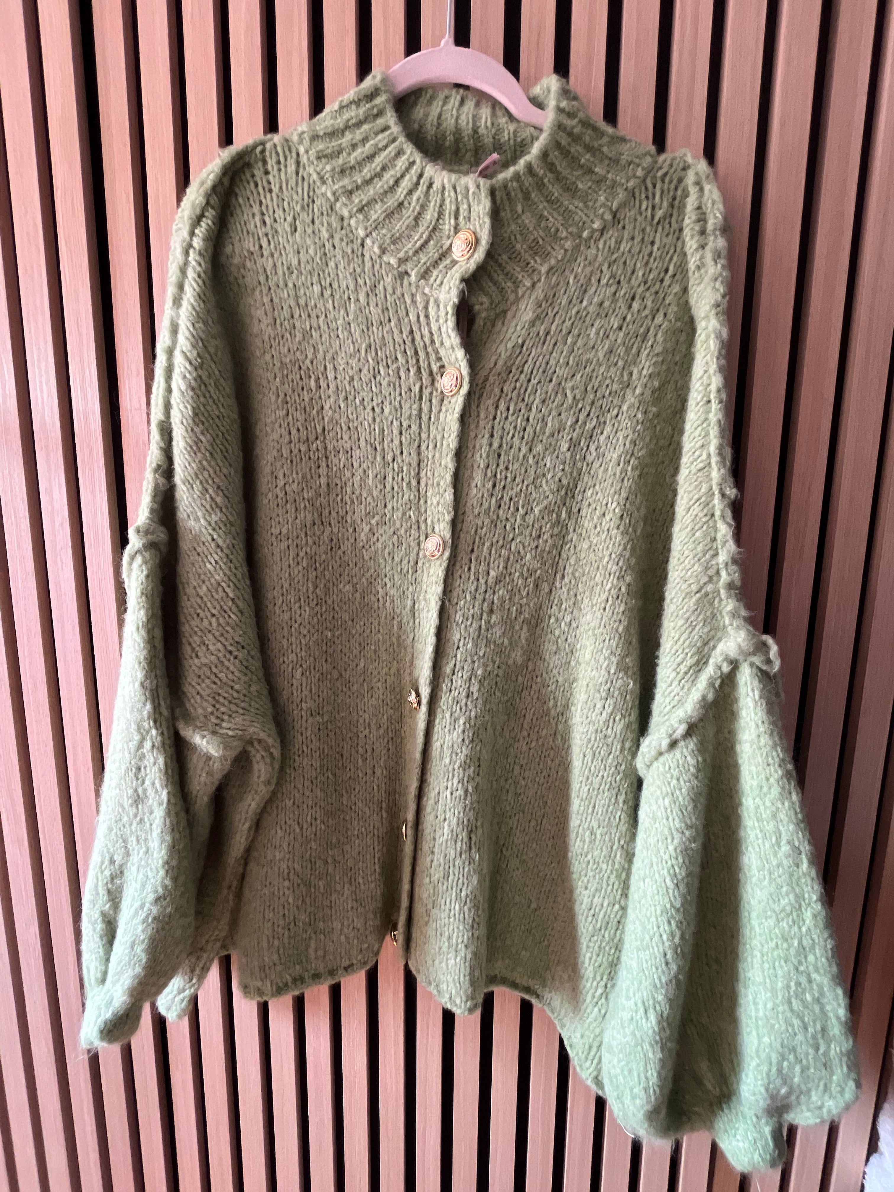 Cardigan Strickjacke oversize kuschelig
