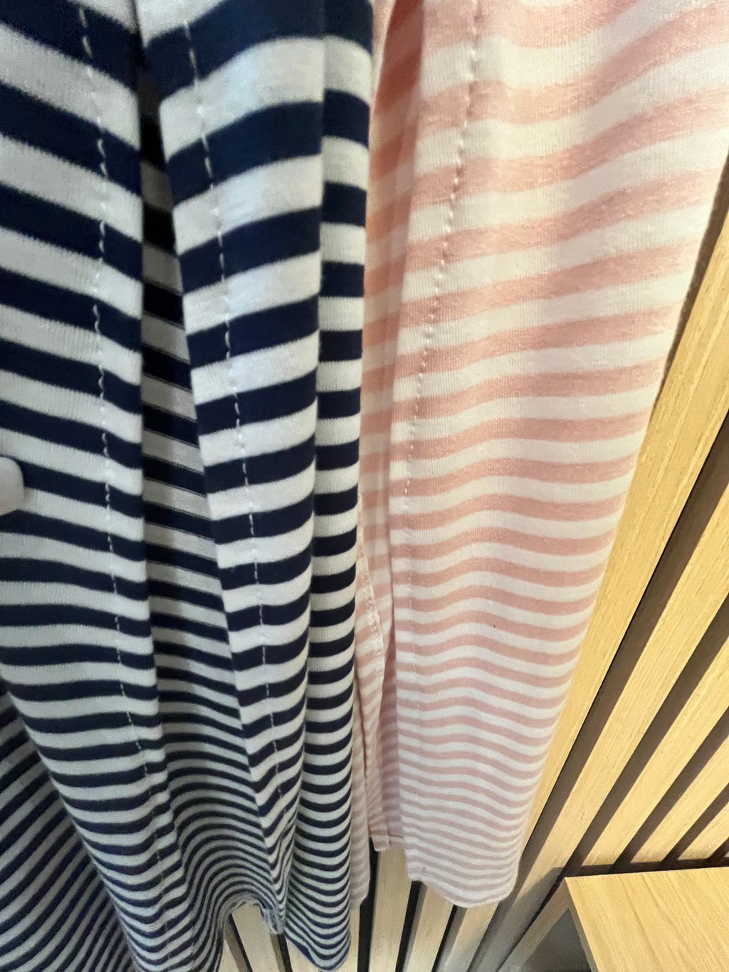 Kleid lang mit Streifen